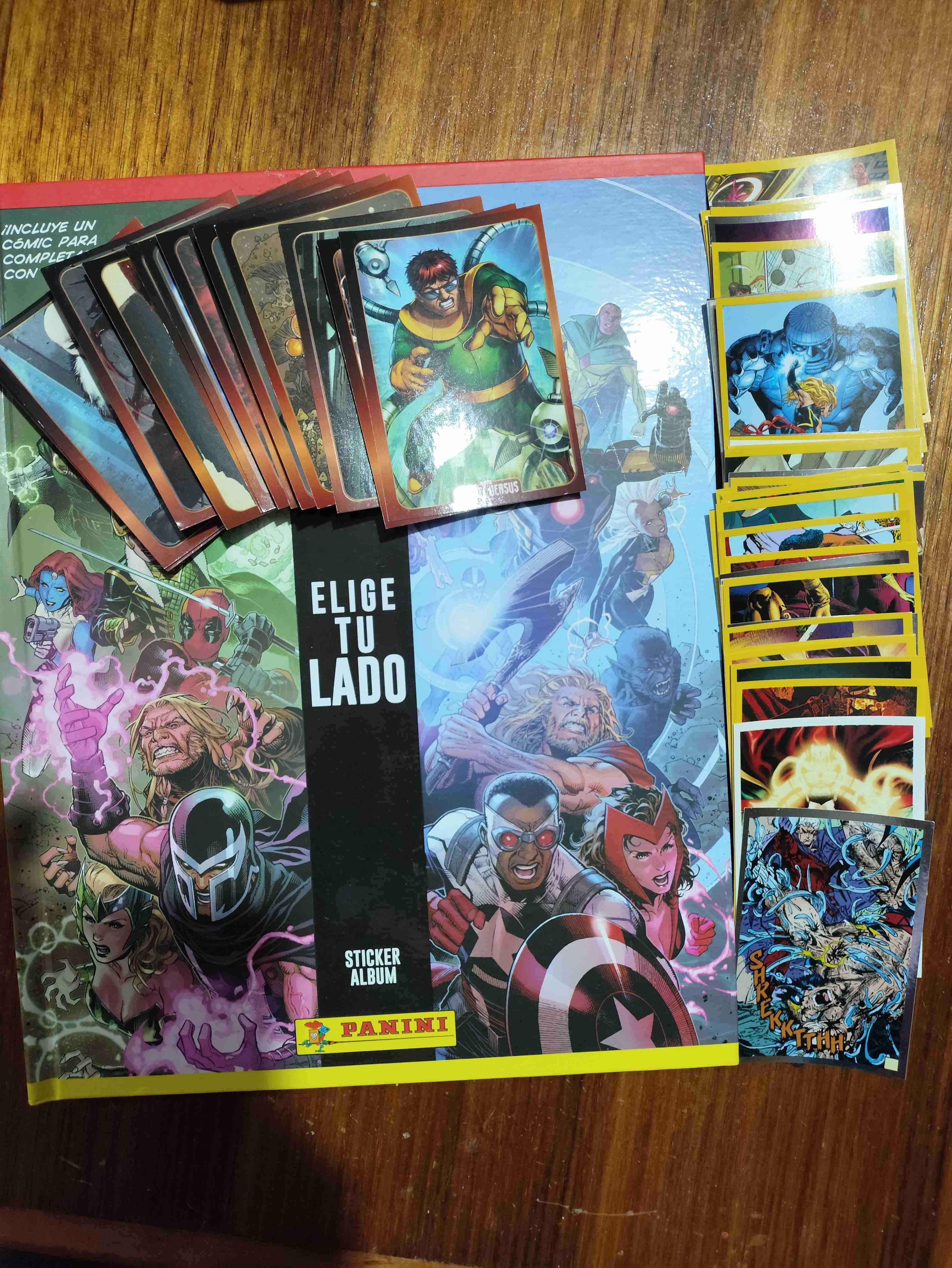 Álbum de stickers Marvel VS. - miniatura 1