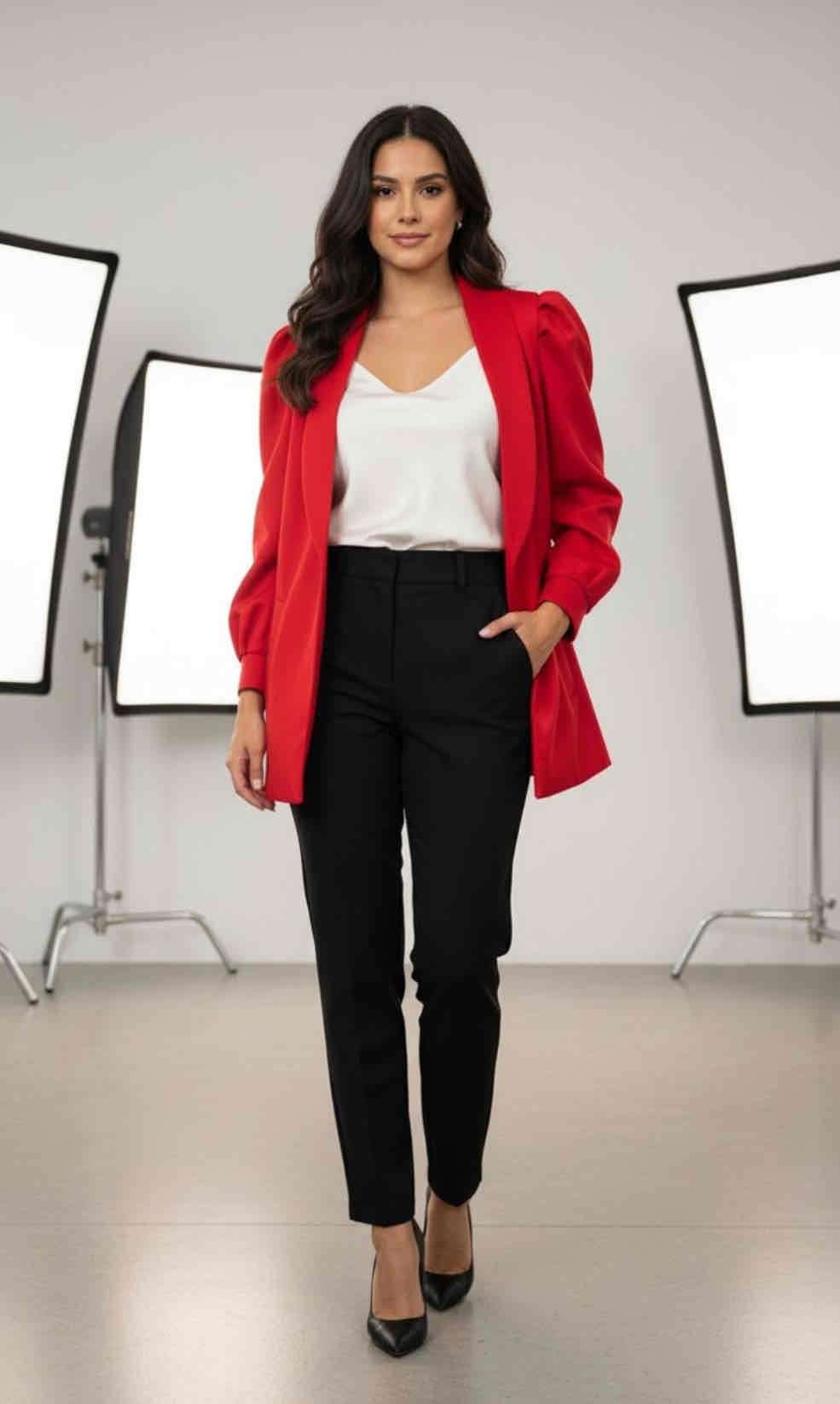 Blazer rojo - miniatura 4