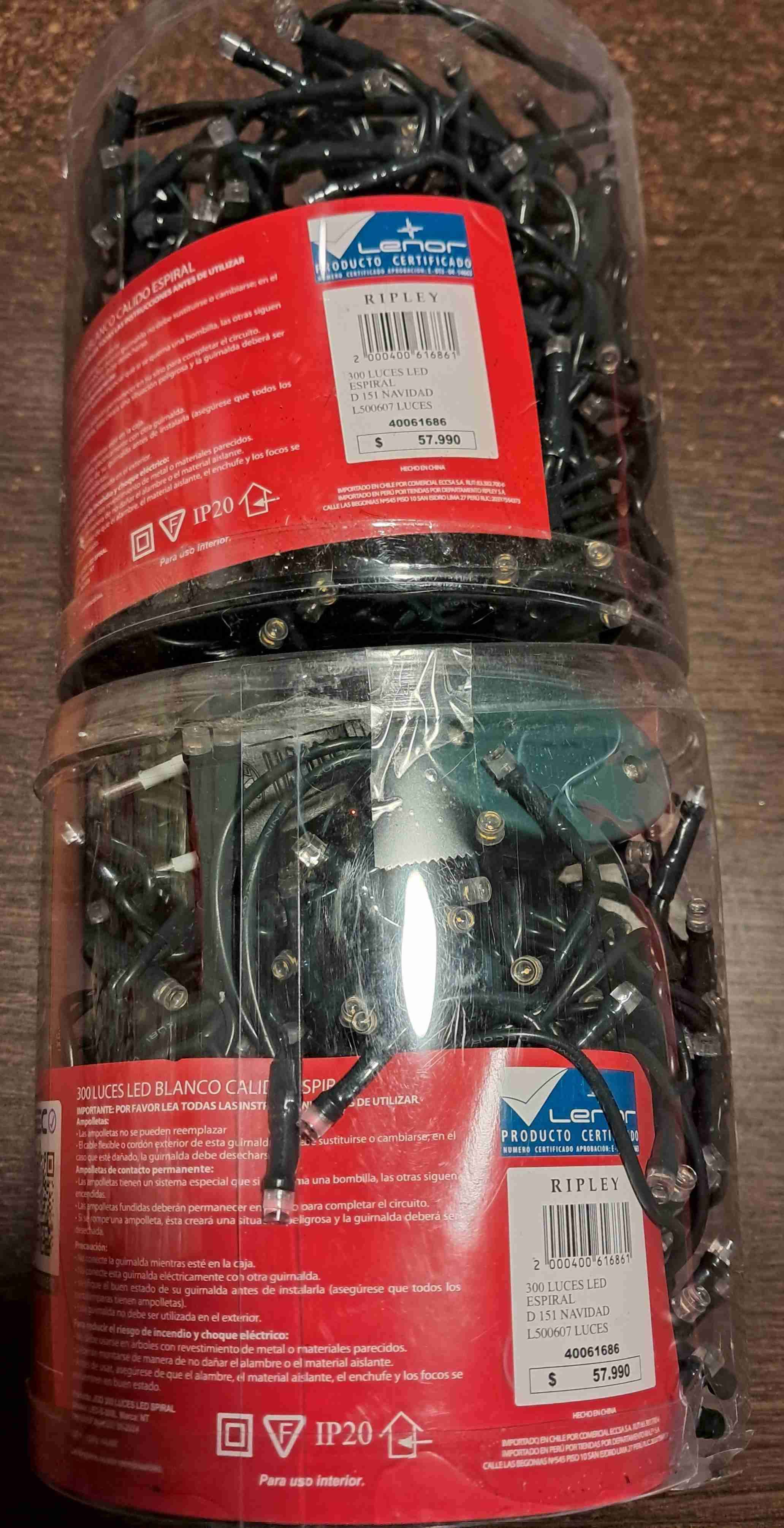 Luces LED blancas y cálidas - miniatura 2