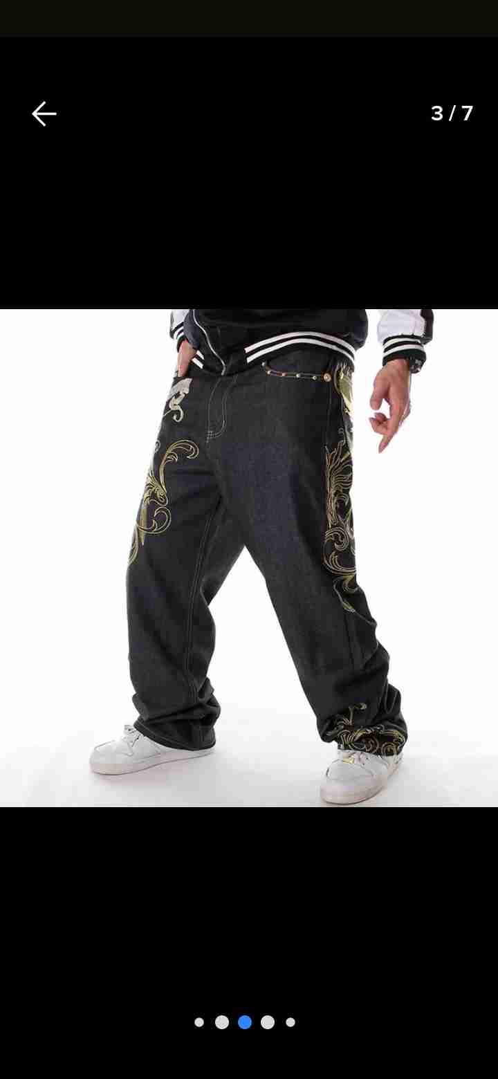 Jeans bordados estilo único - miniatura 4