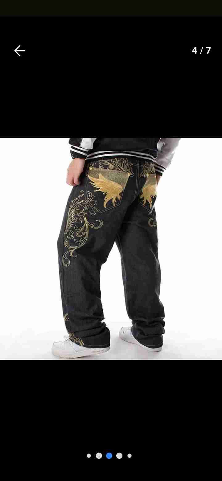 Jeans bordados estilo único - miniatura 5