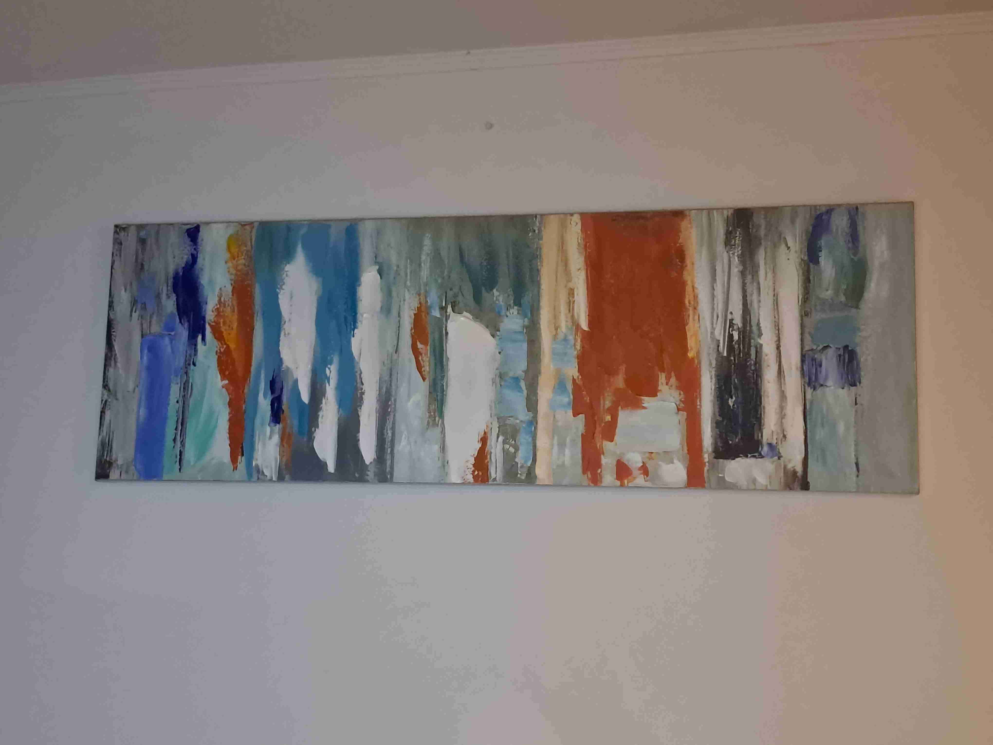 Cuadro abstracto colorido