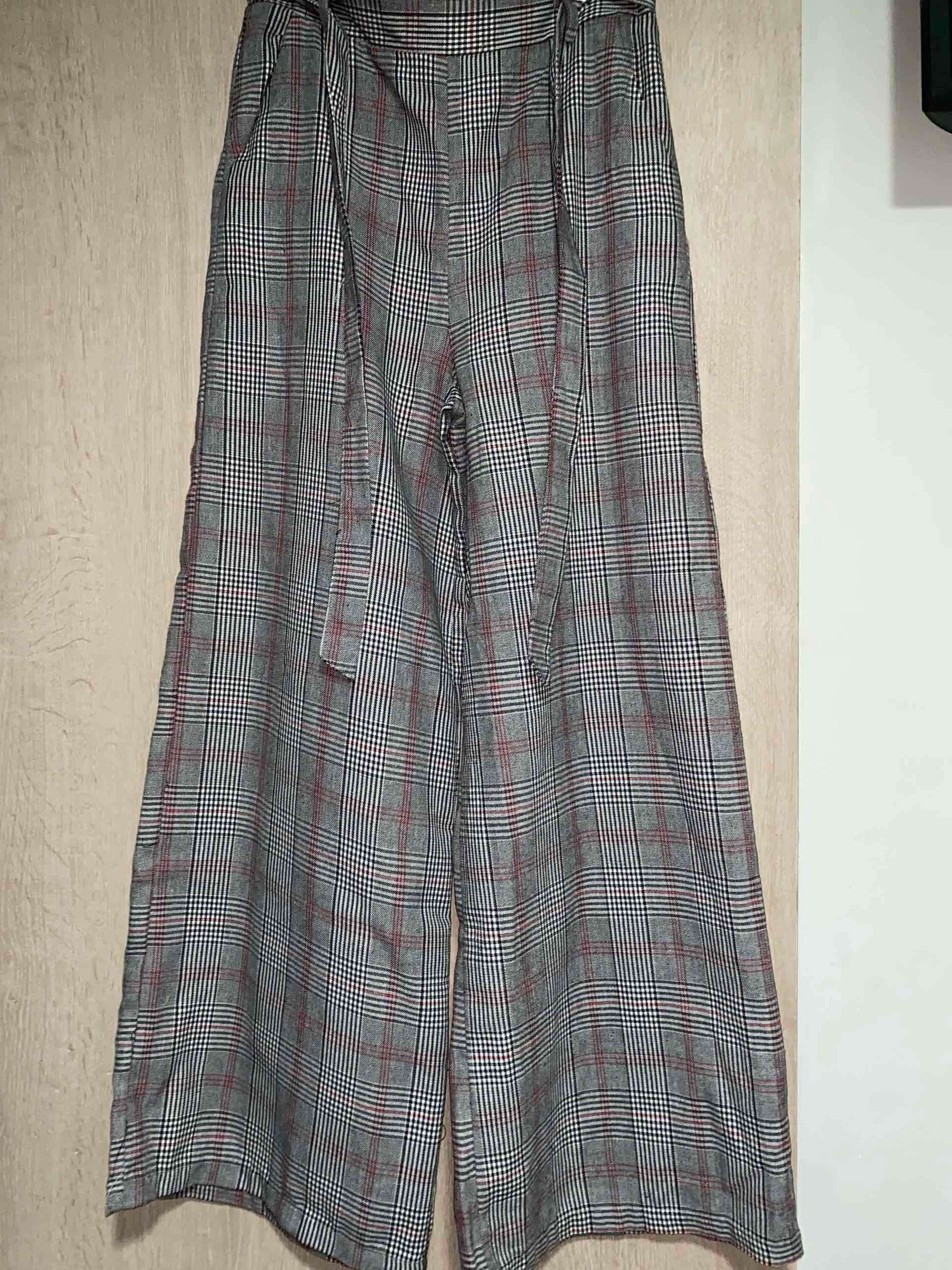 Pantalones de tela a cuadros - miniatura 2