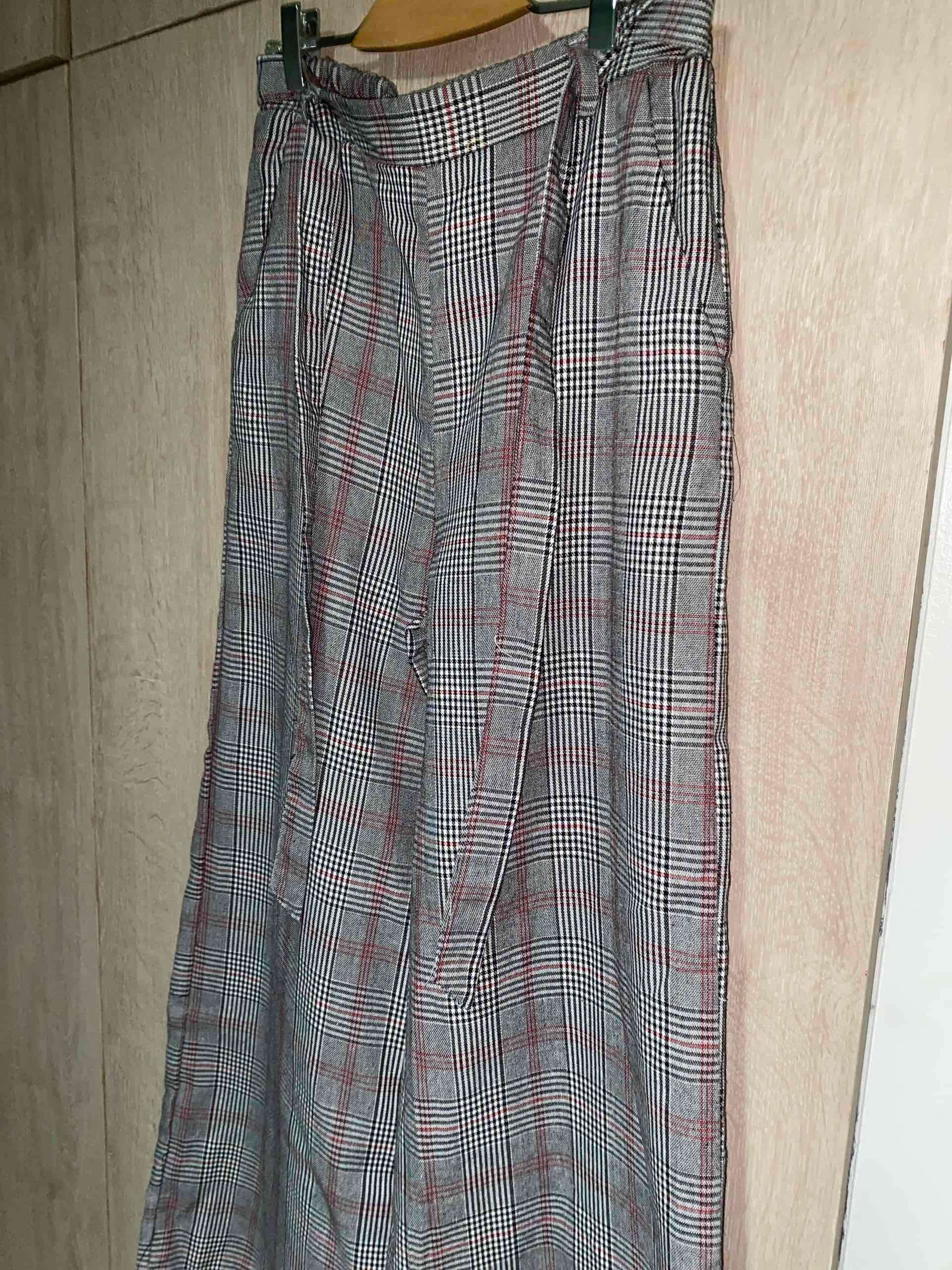 Pantalones de tela a cuadros - miniatura 3