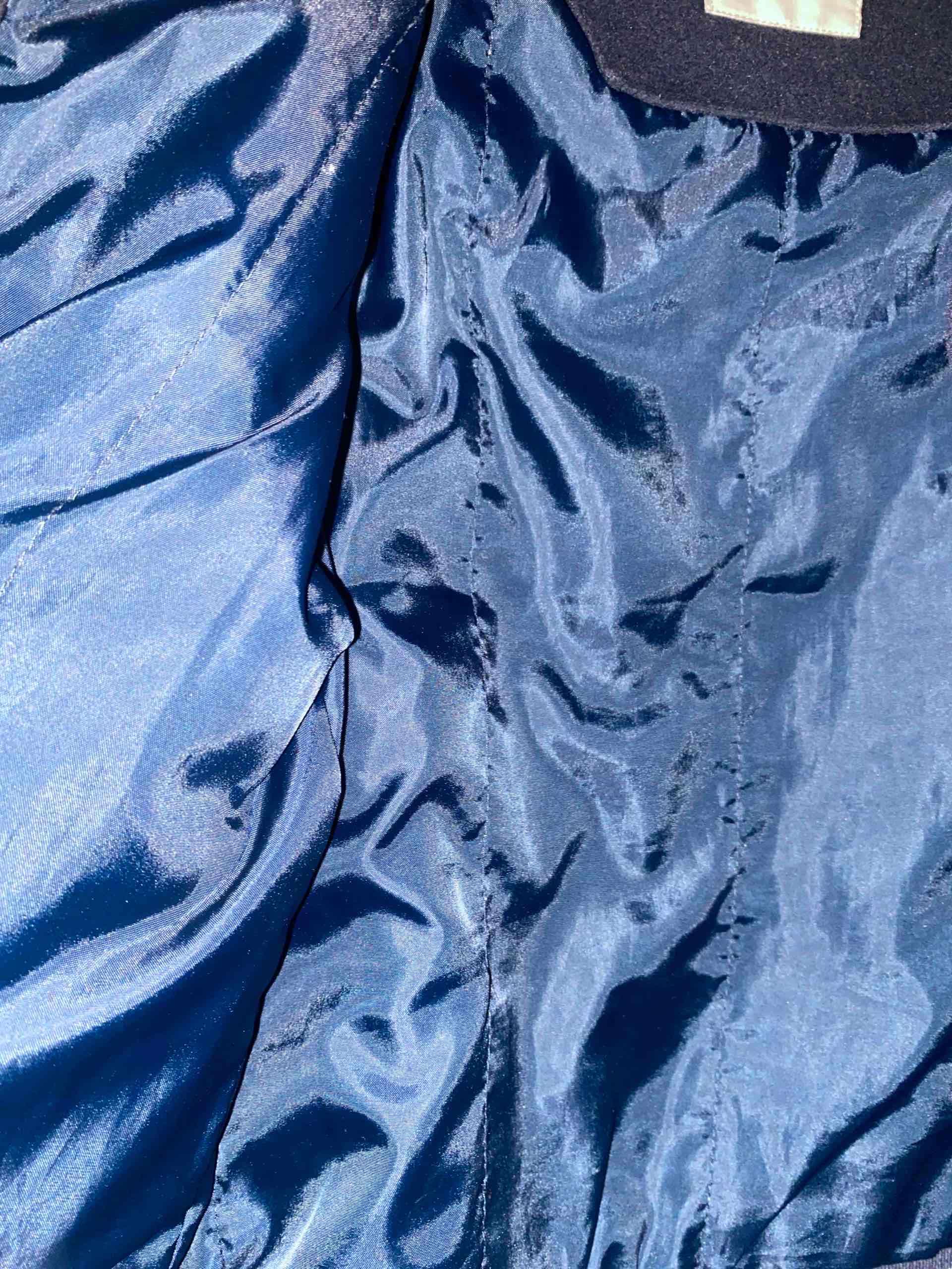 Chaqueta niño varsity azul y blanca - miniatura 3