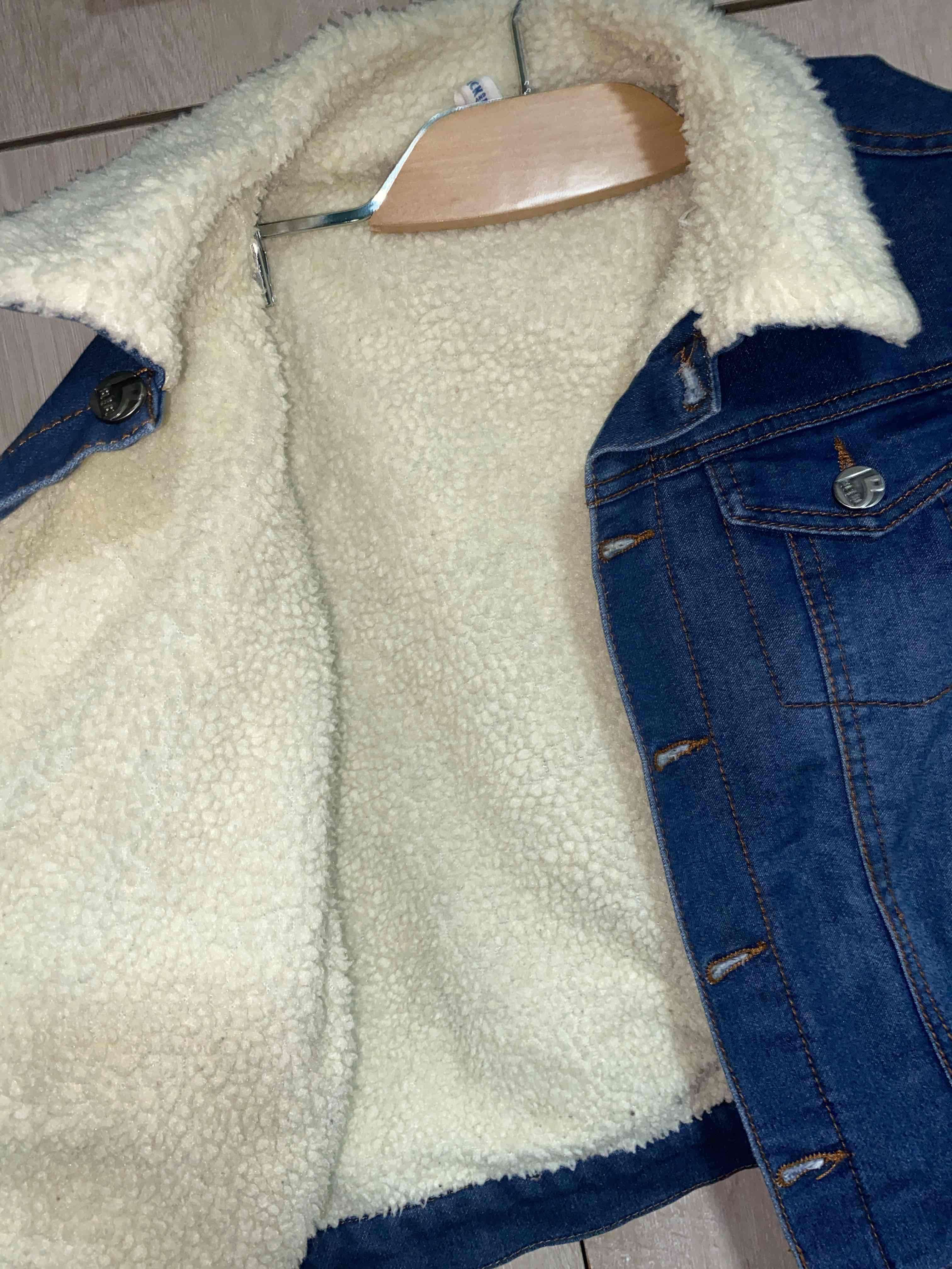 Chaqueta niño de mezclilla con forro - miniatura 2