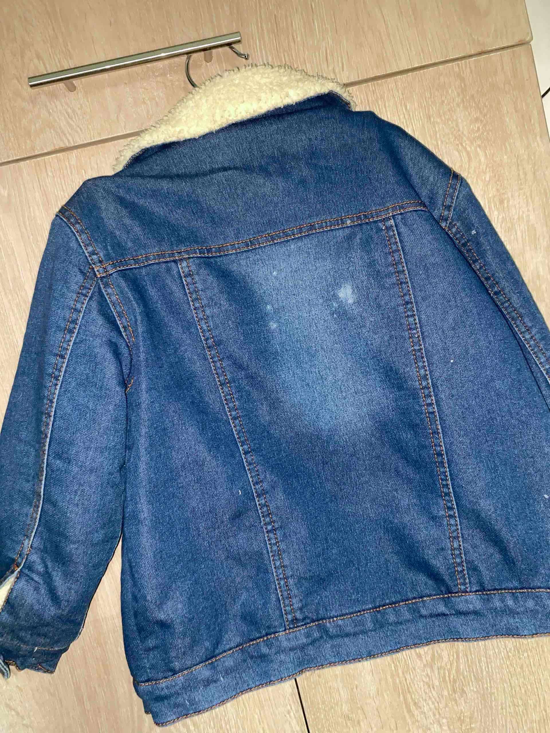 Chaqueta niño de mezclilla con forro - miniatura 3