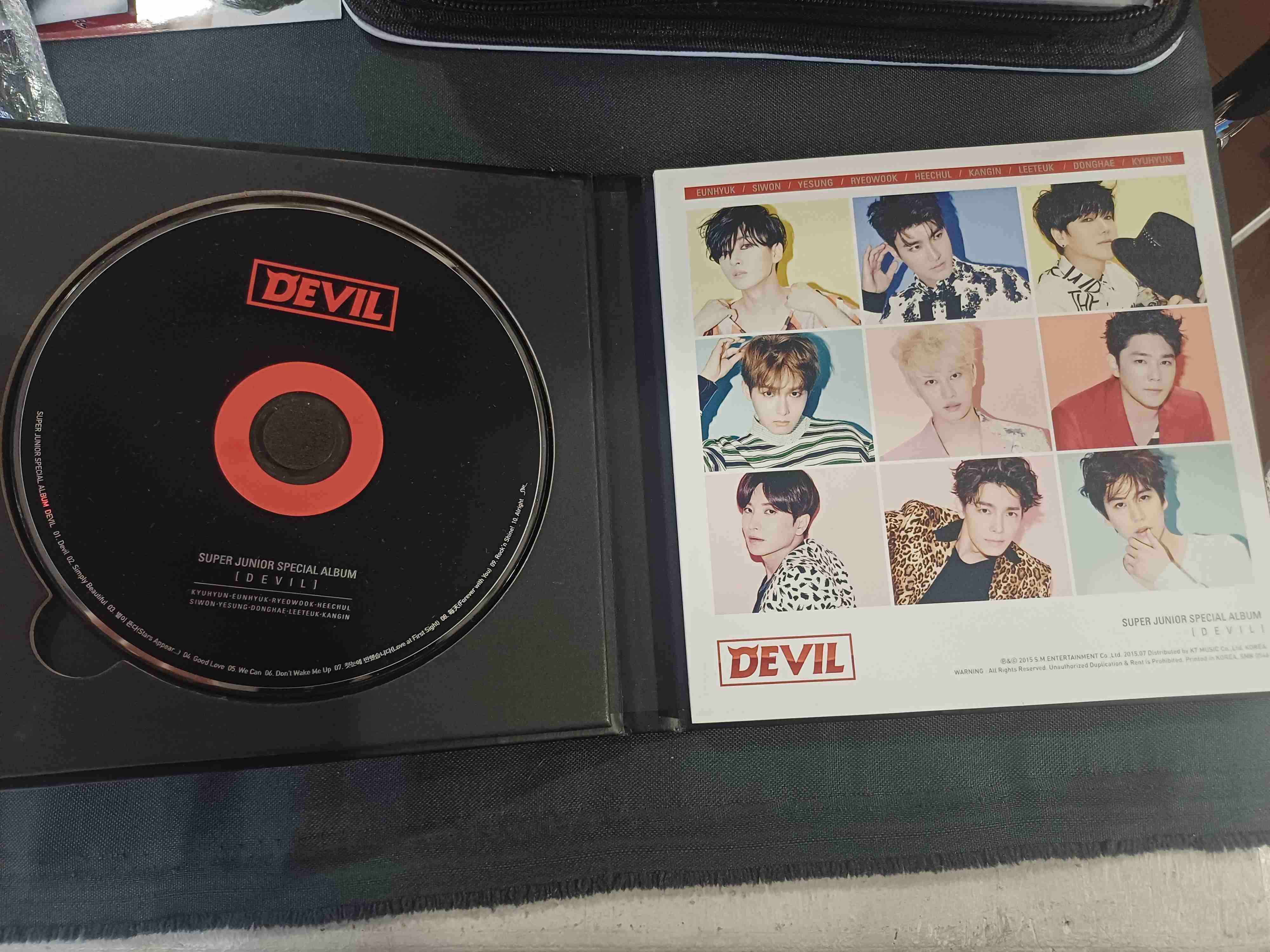 Álbum Super Junior Devil - miniatura 1