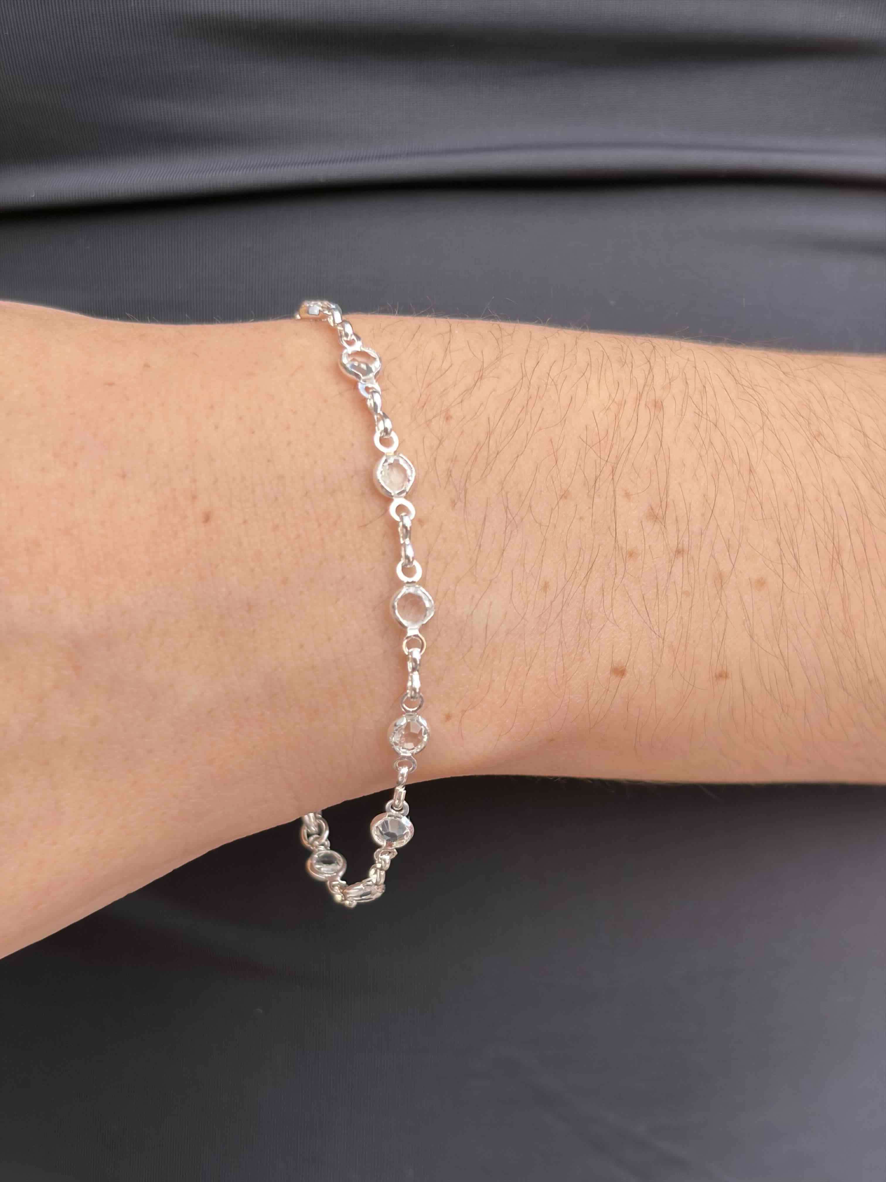 Pulsera de plata 925 elegante - miniatura 2