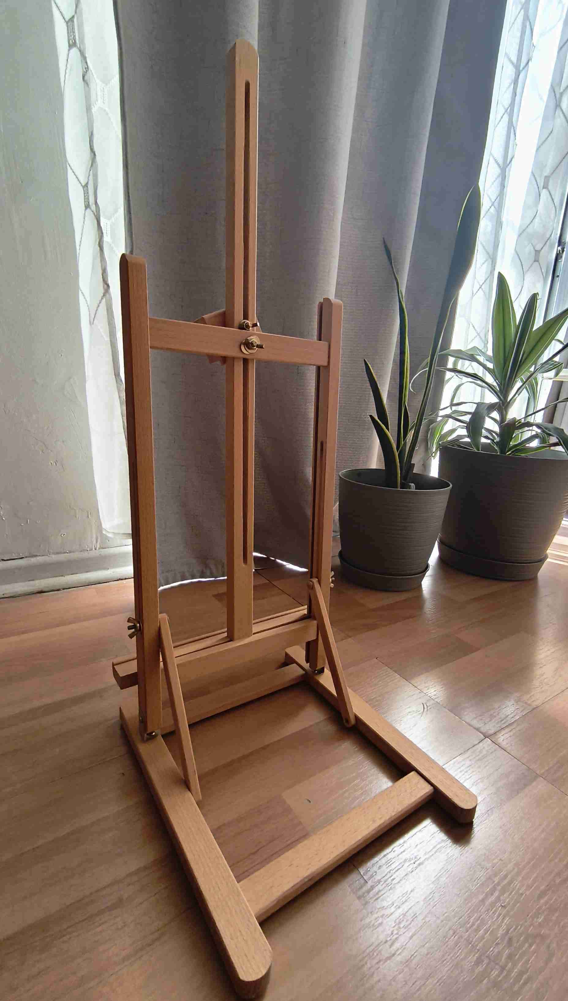 Caballete de madera portátil - miniatura 2