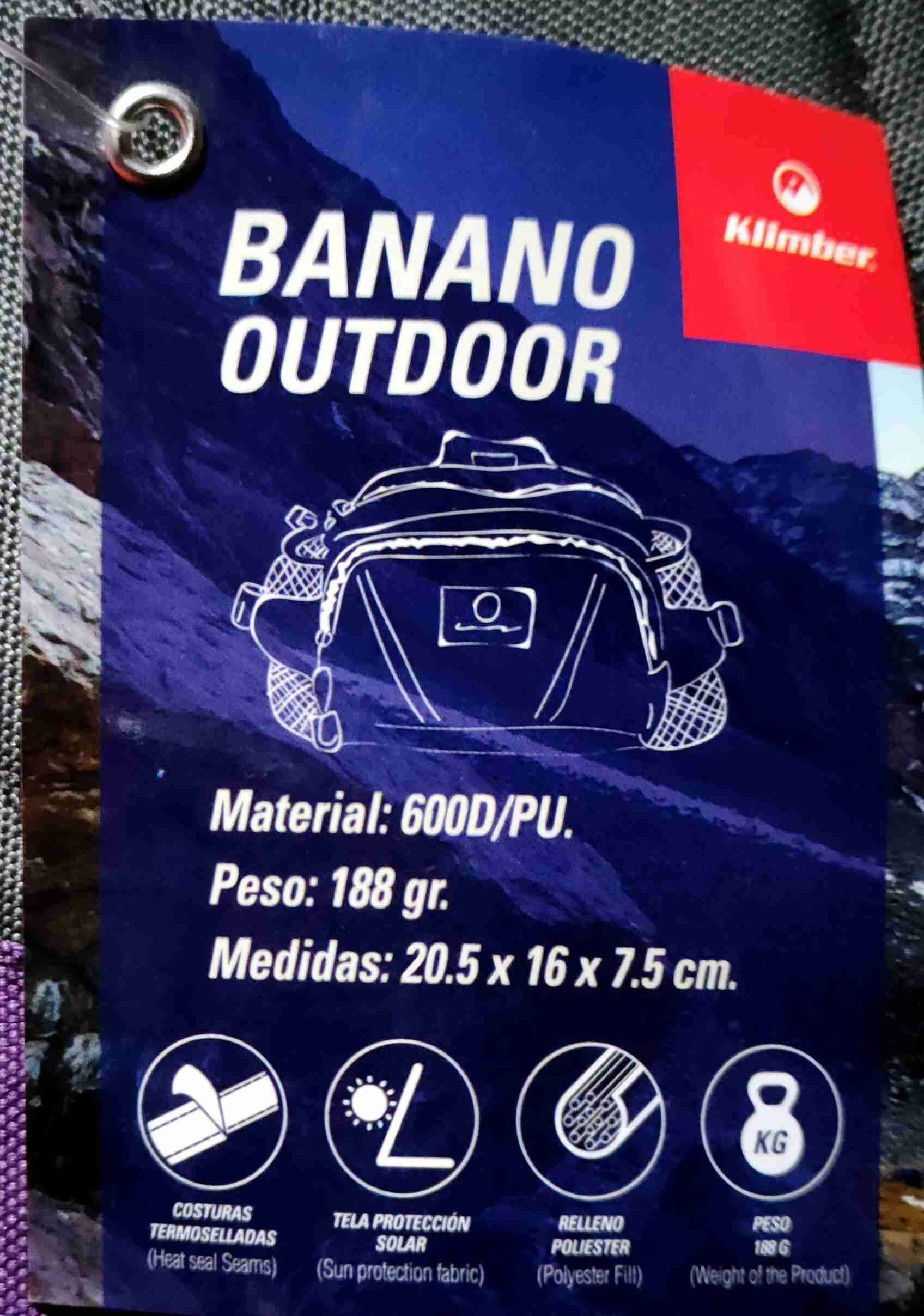 Banano outdoor Klimber morado - miniatura 6