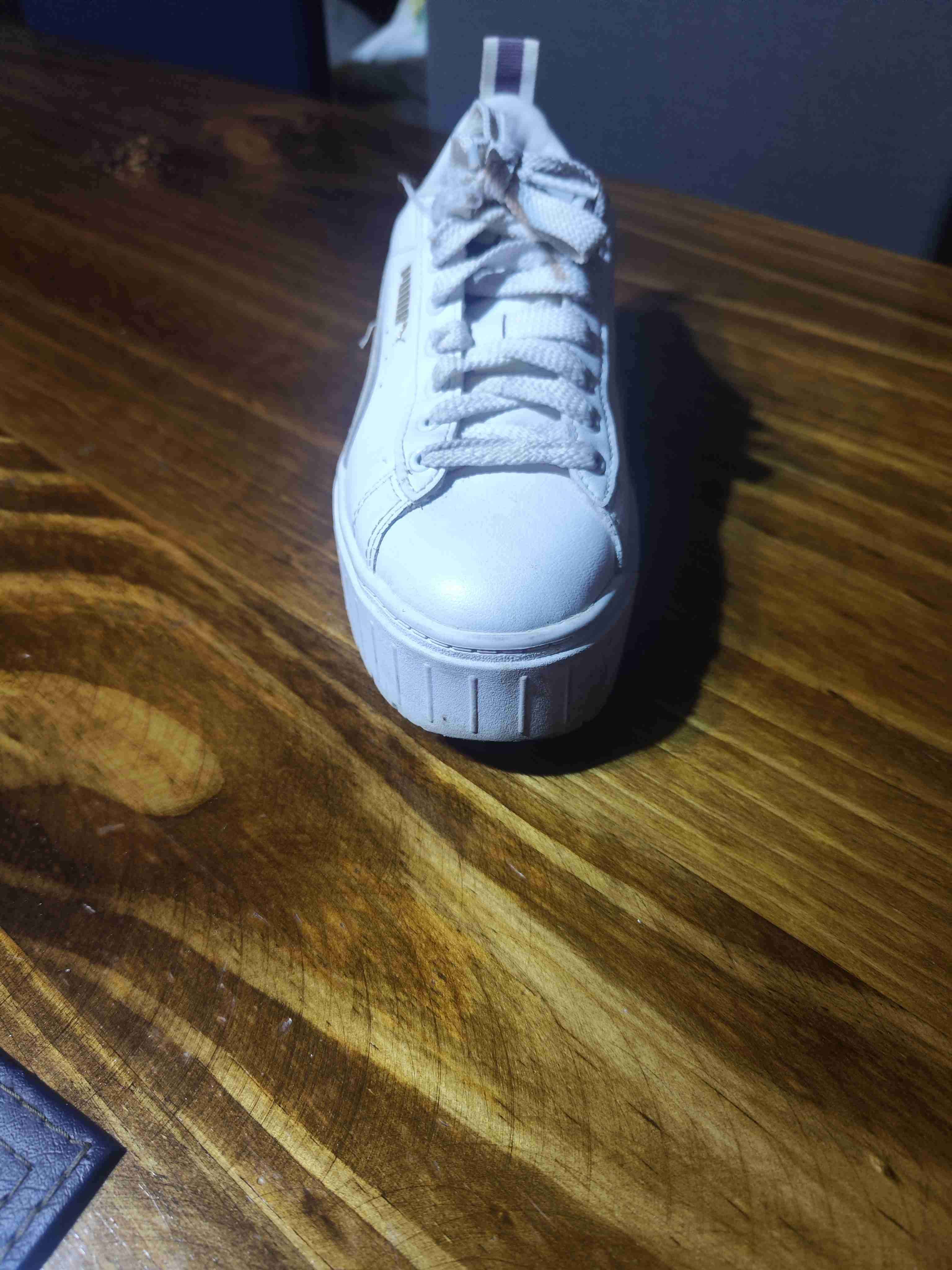 Zapatillas blancas Puma plataforma - miniatura 2