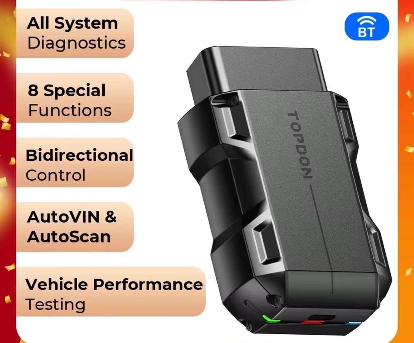 Escáner Topdon automotriz - miniatura 3