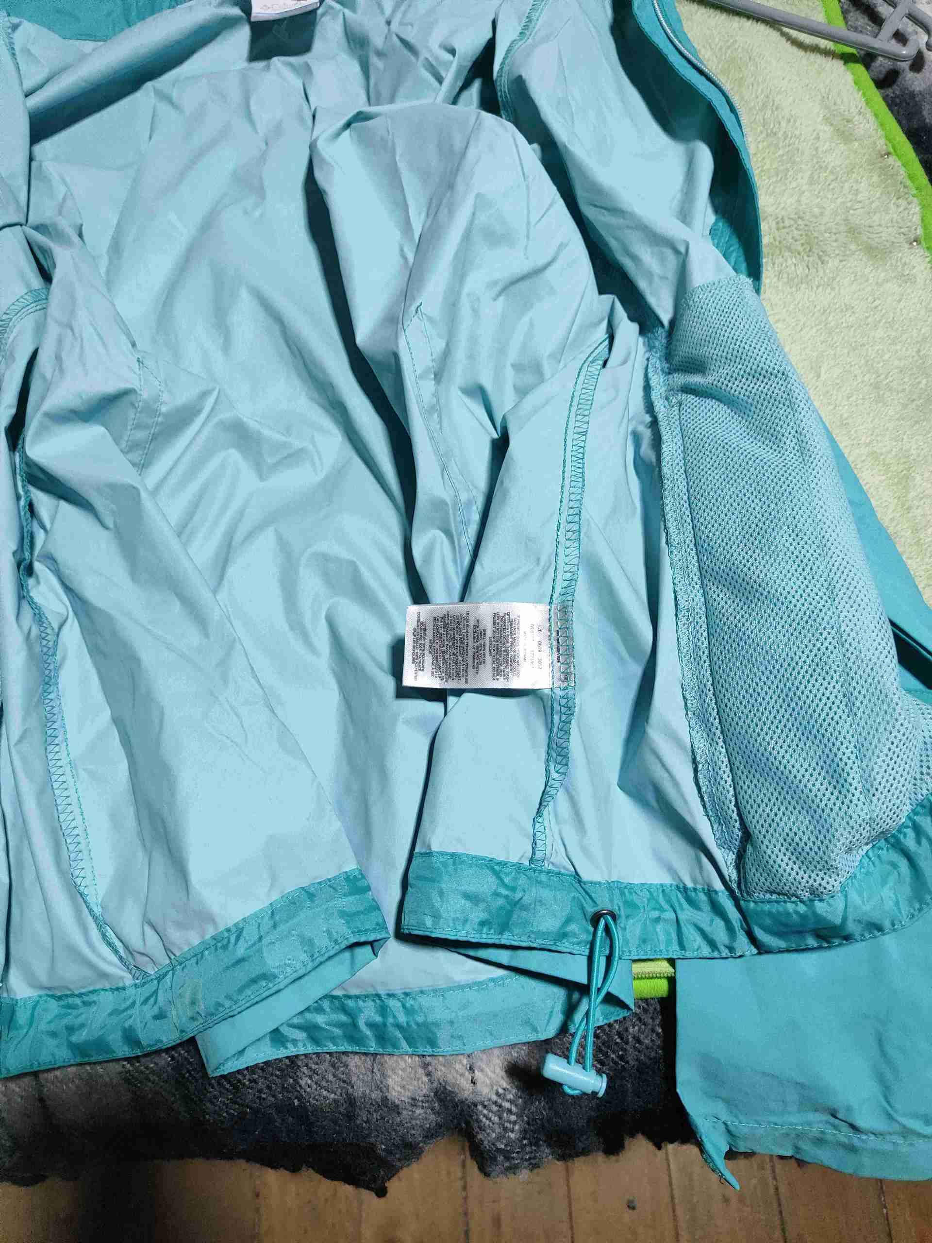 Chaqueta impermeable azul Columbia - miniatura 6