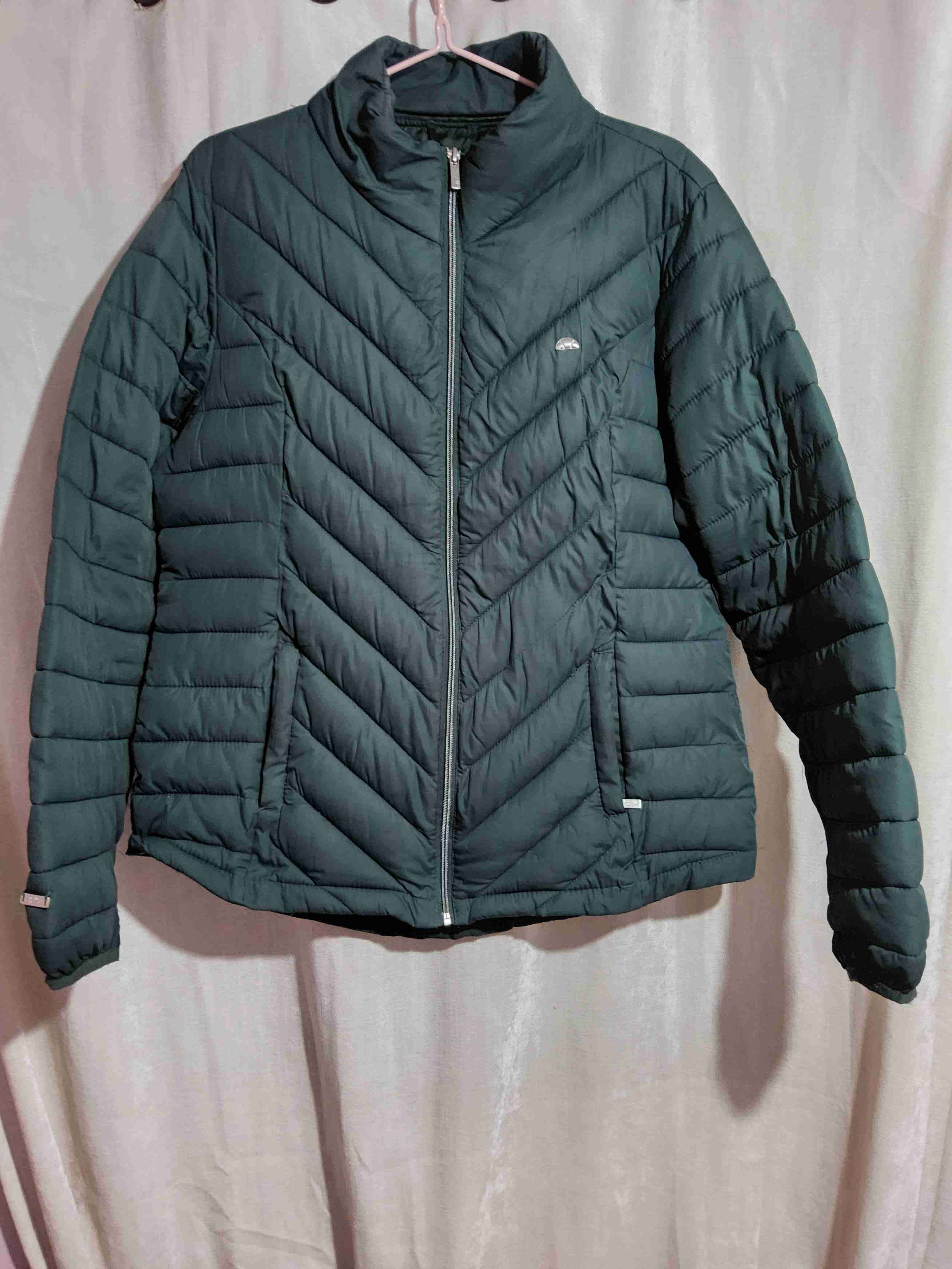 Chaqueta acolchada verde oscura - miniatura 1