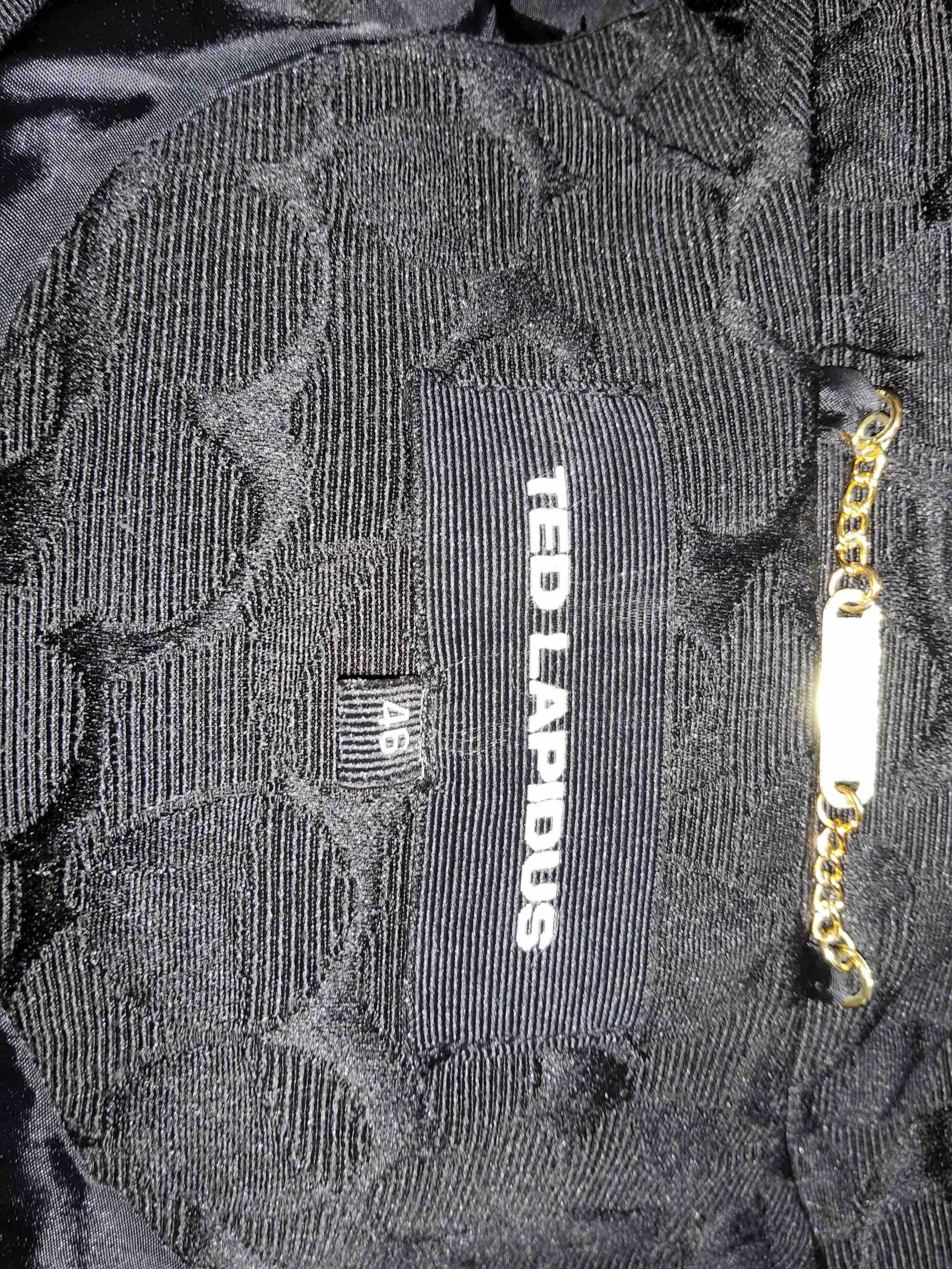 Blazer negro con botones - miniatura 3