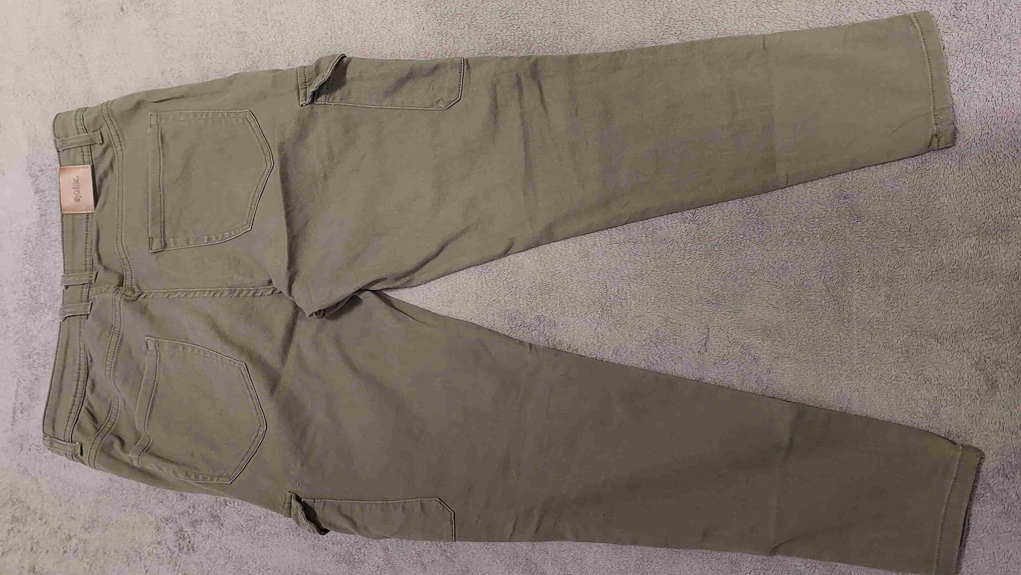 Pantalón cargo verde oliva - miniatura 2