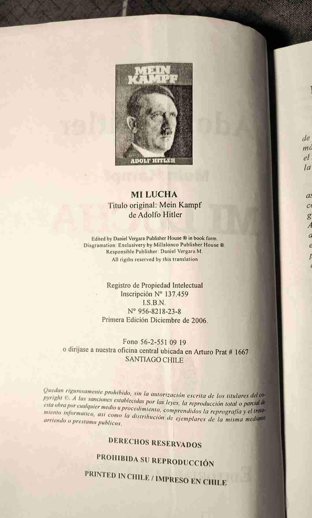 Libro Mi Lucha "Mein Kampf" - miniatura 3