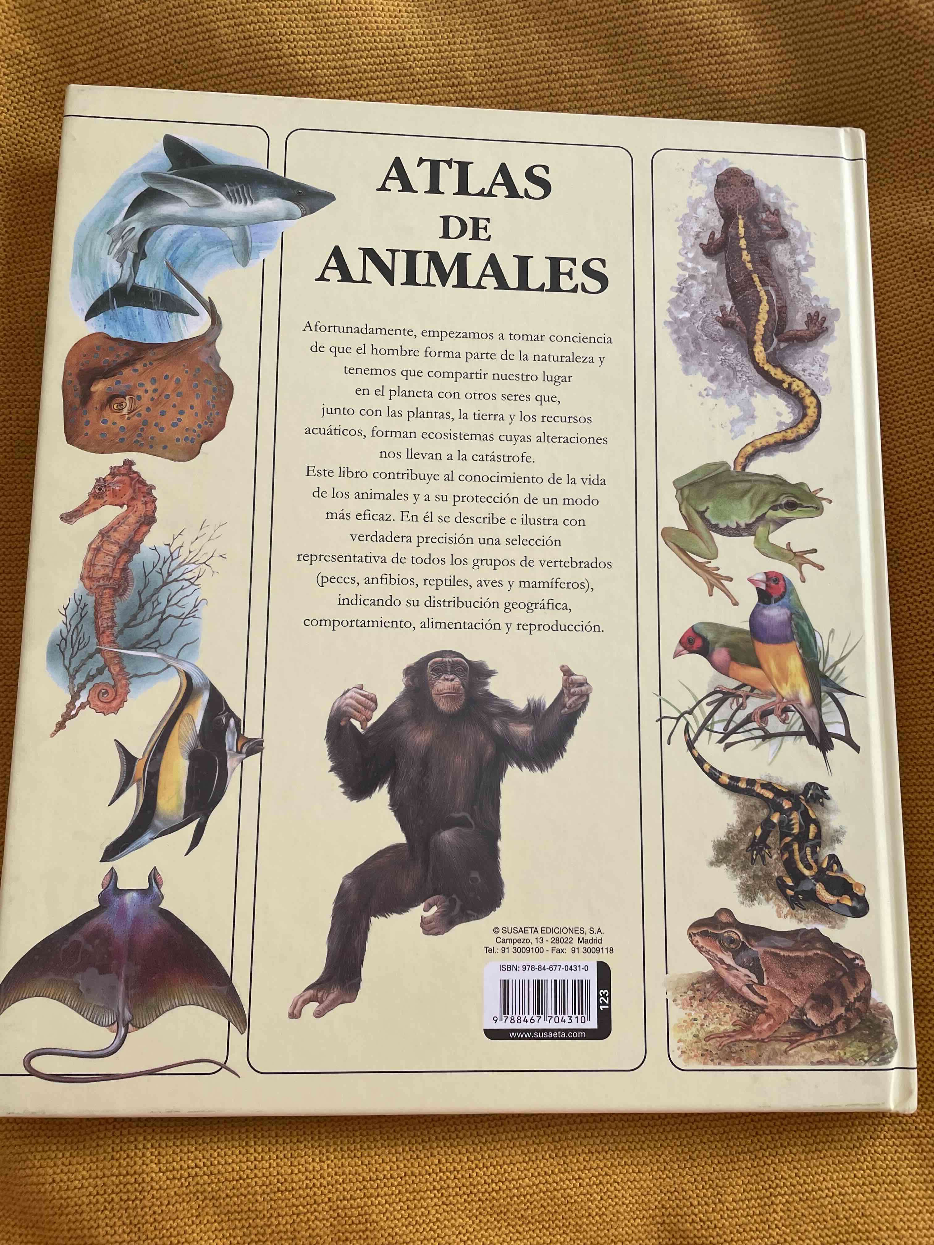 Libro Atlas de Animales - miniatura 2
