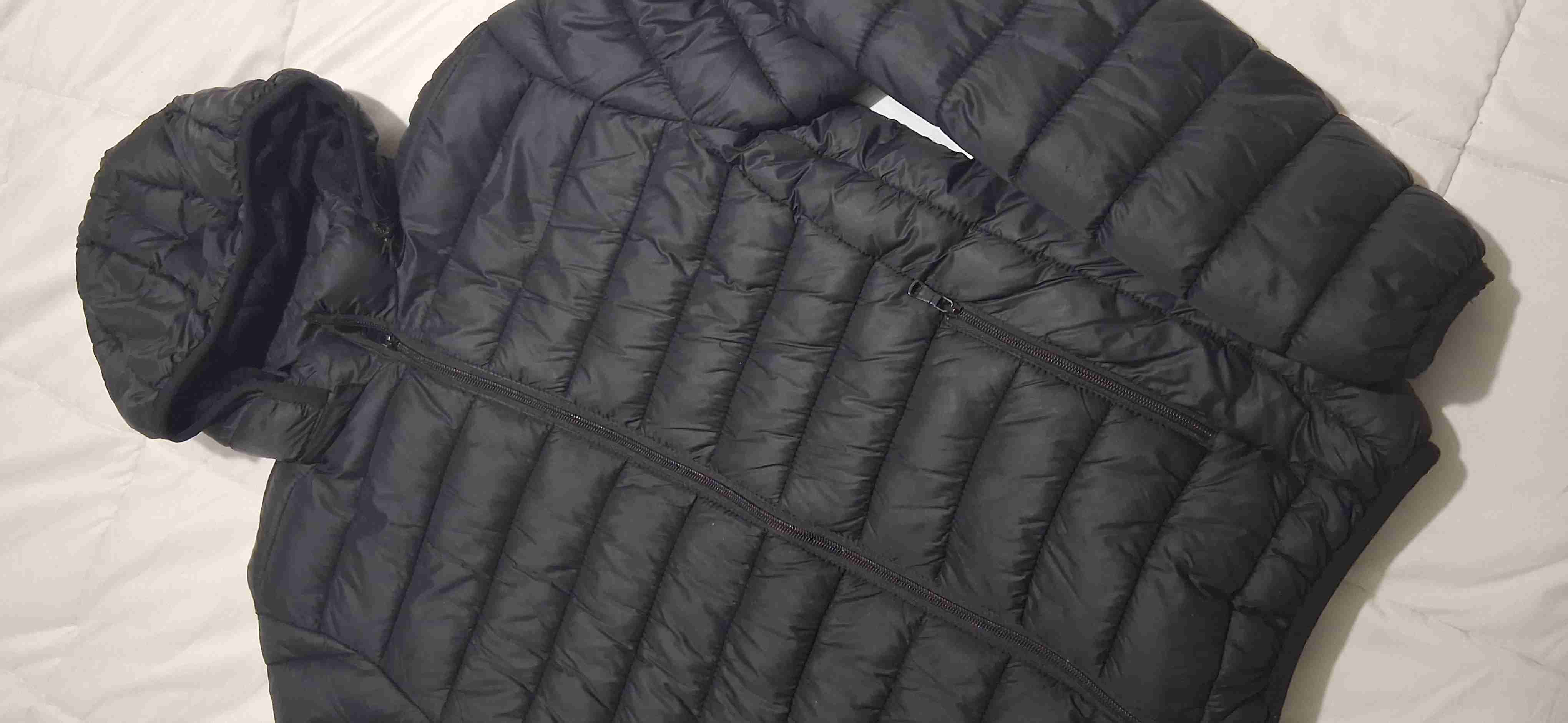 Chaqueta de pluma negra - miniatura 4