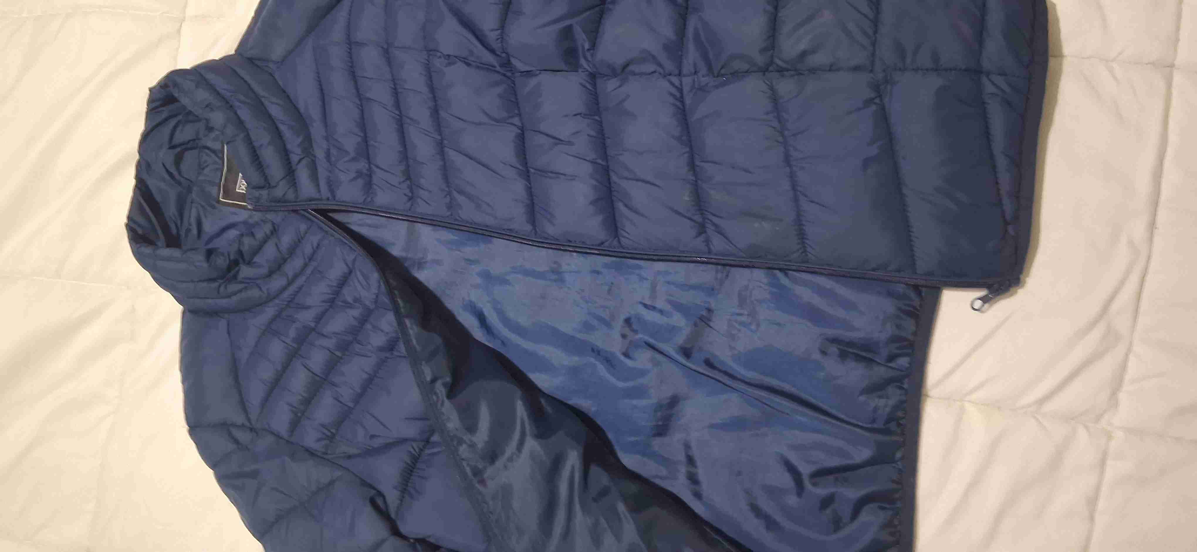 Chaqueta de pluma azul oscuro - miniatura 3