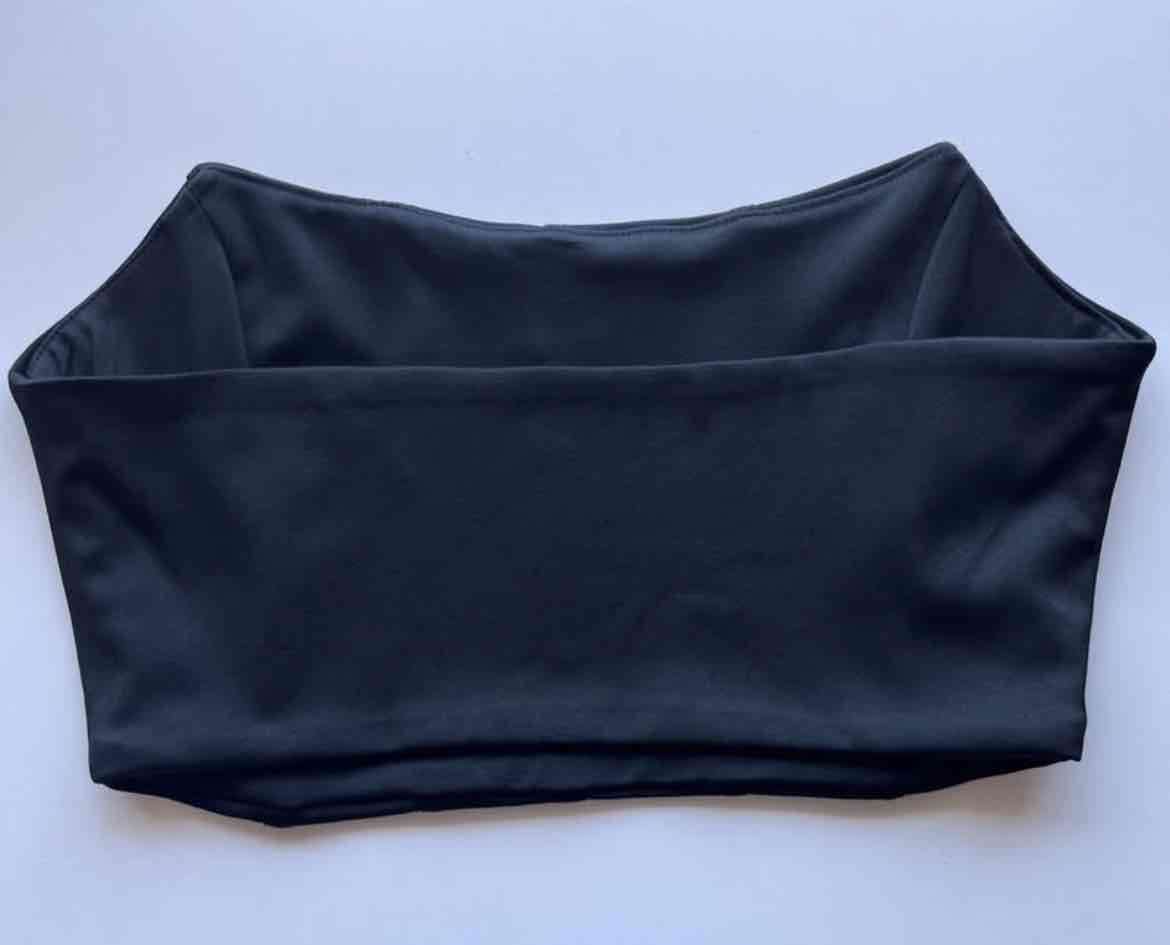 Top negro corset estilo - miniatura 2