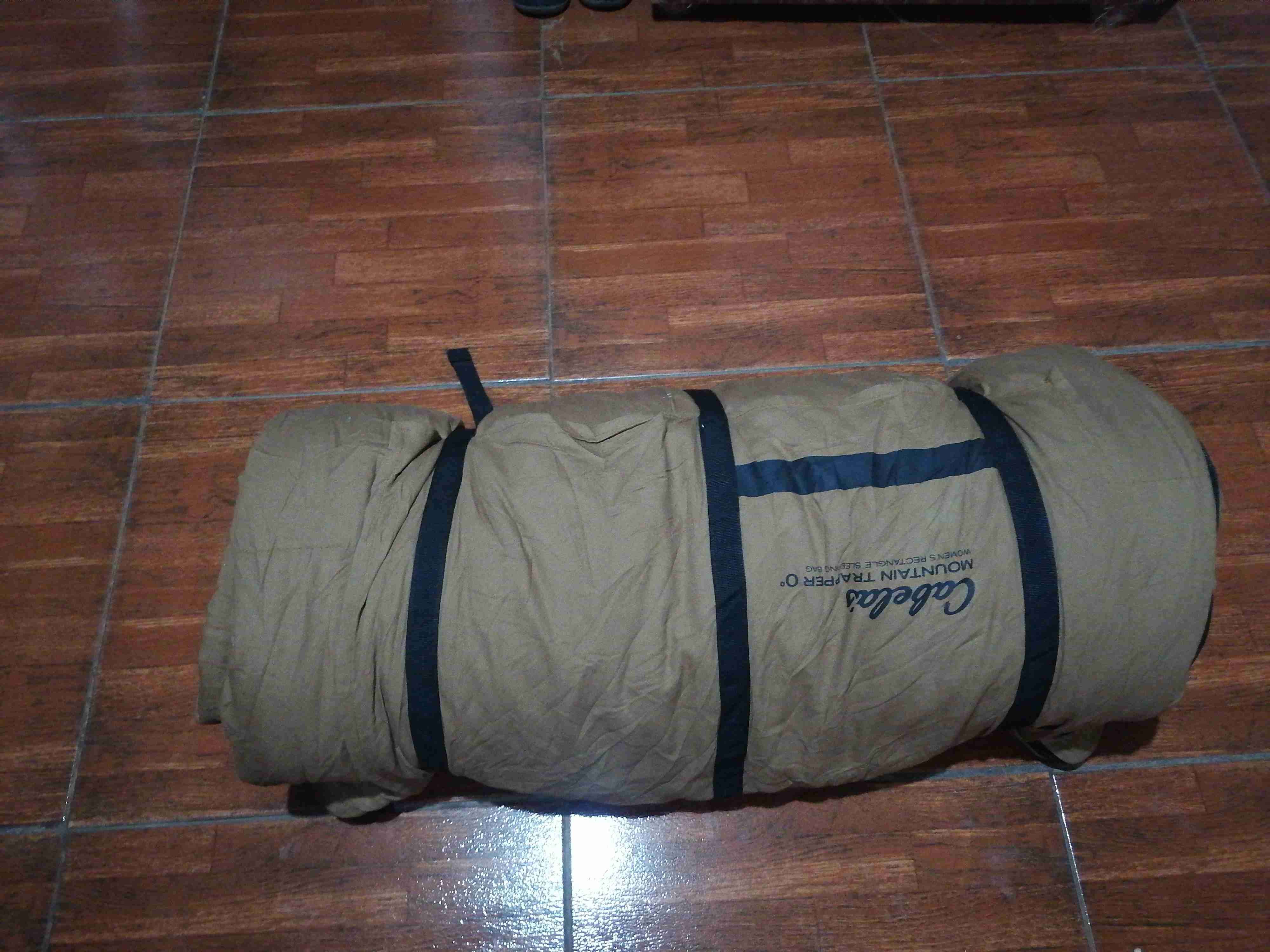 Saco de dormir montaña beige