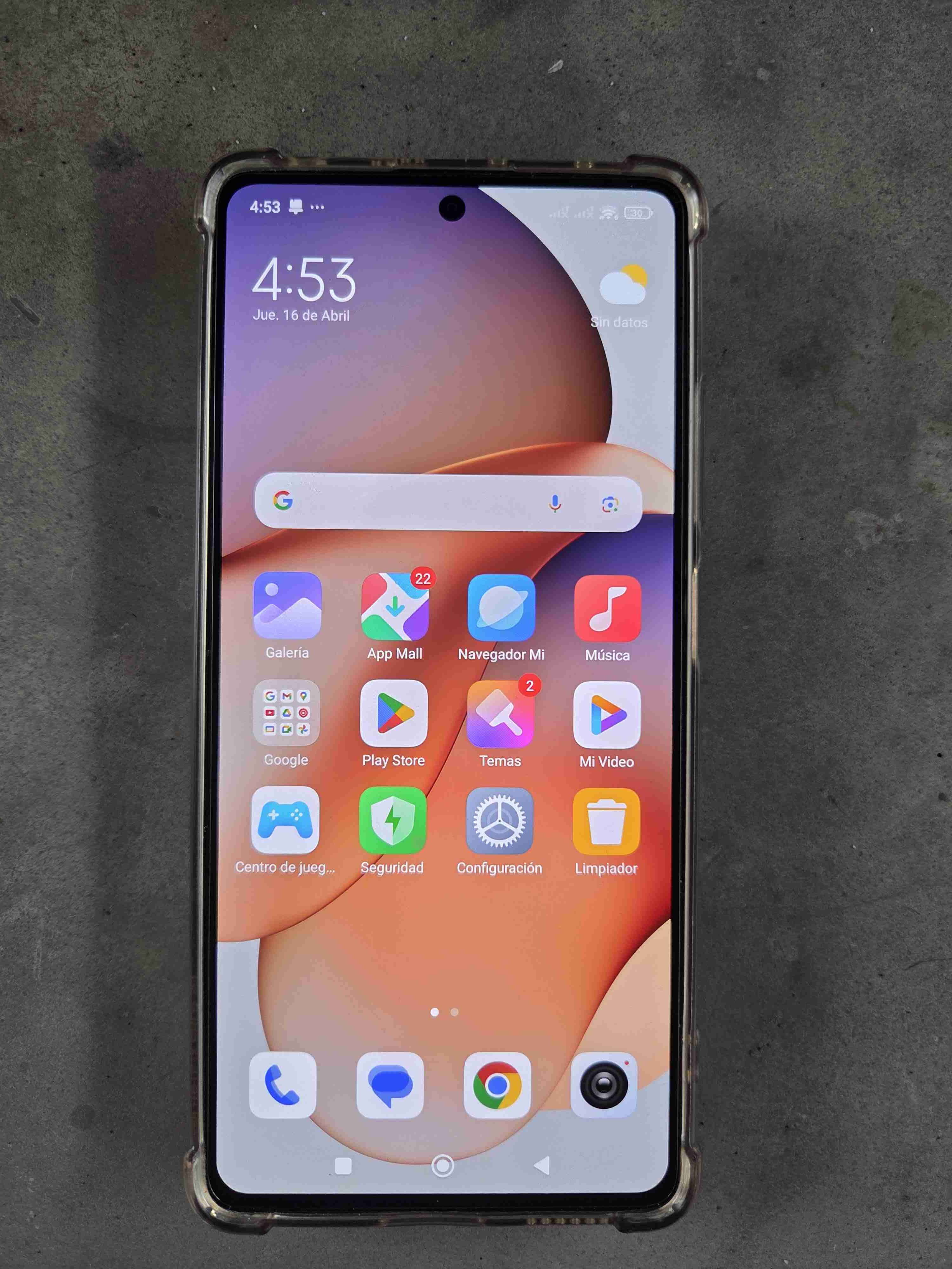 Smartphone con funda resistente - miniatura 1