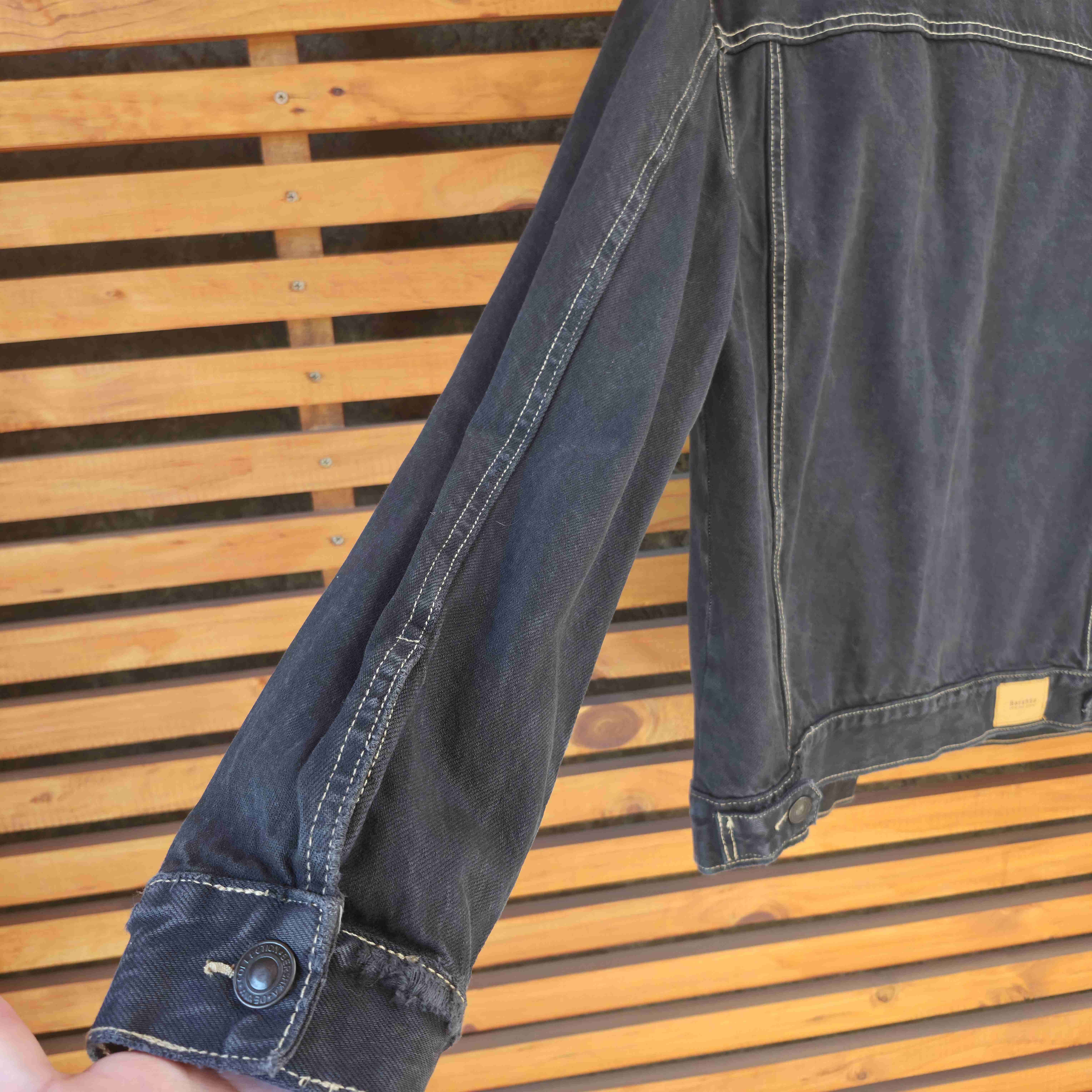 Chaqueta de mezclilla Bershka Unisex - miniatura 6