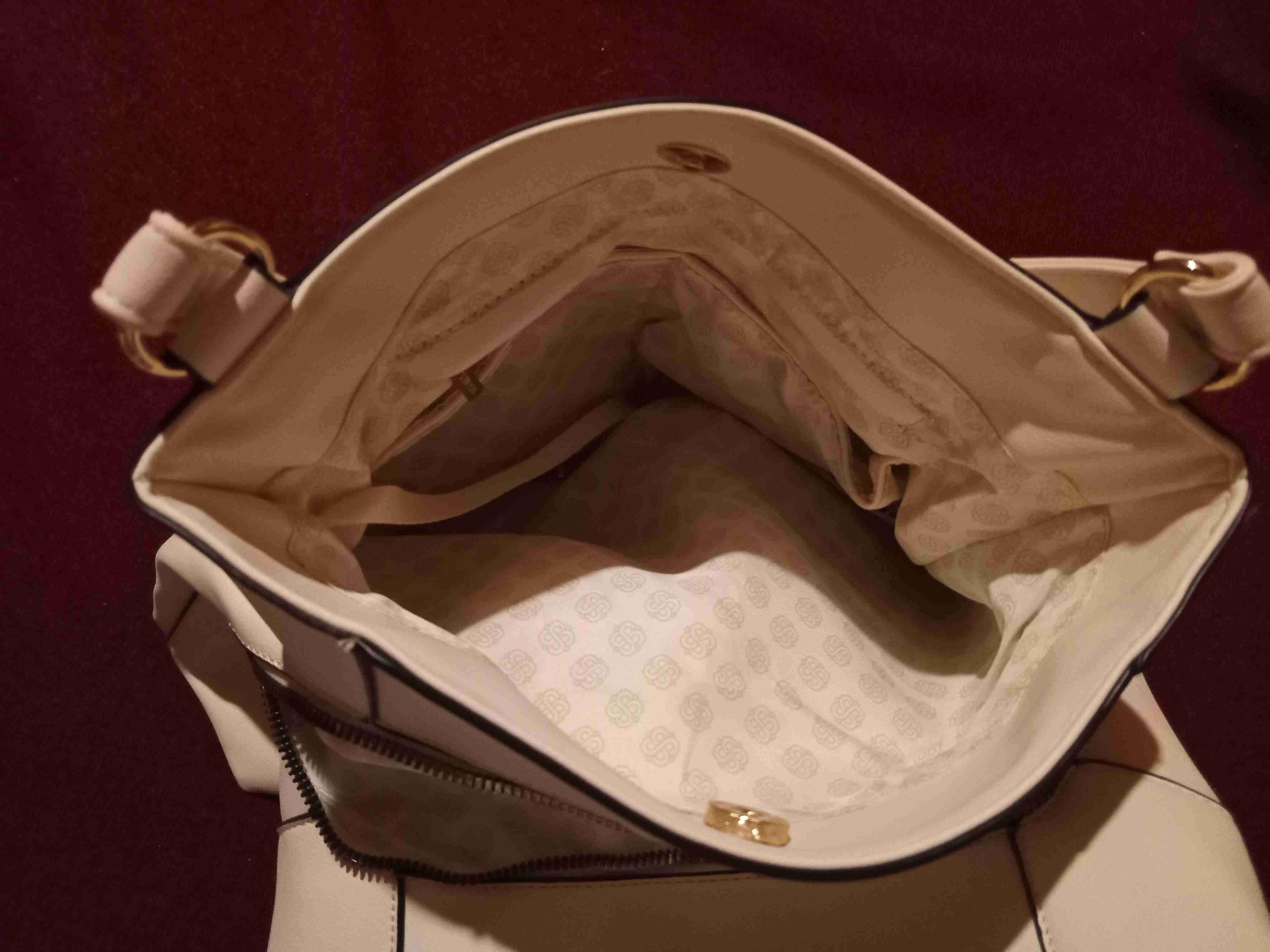 Cartera beige elegante - miniatura 2