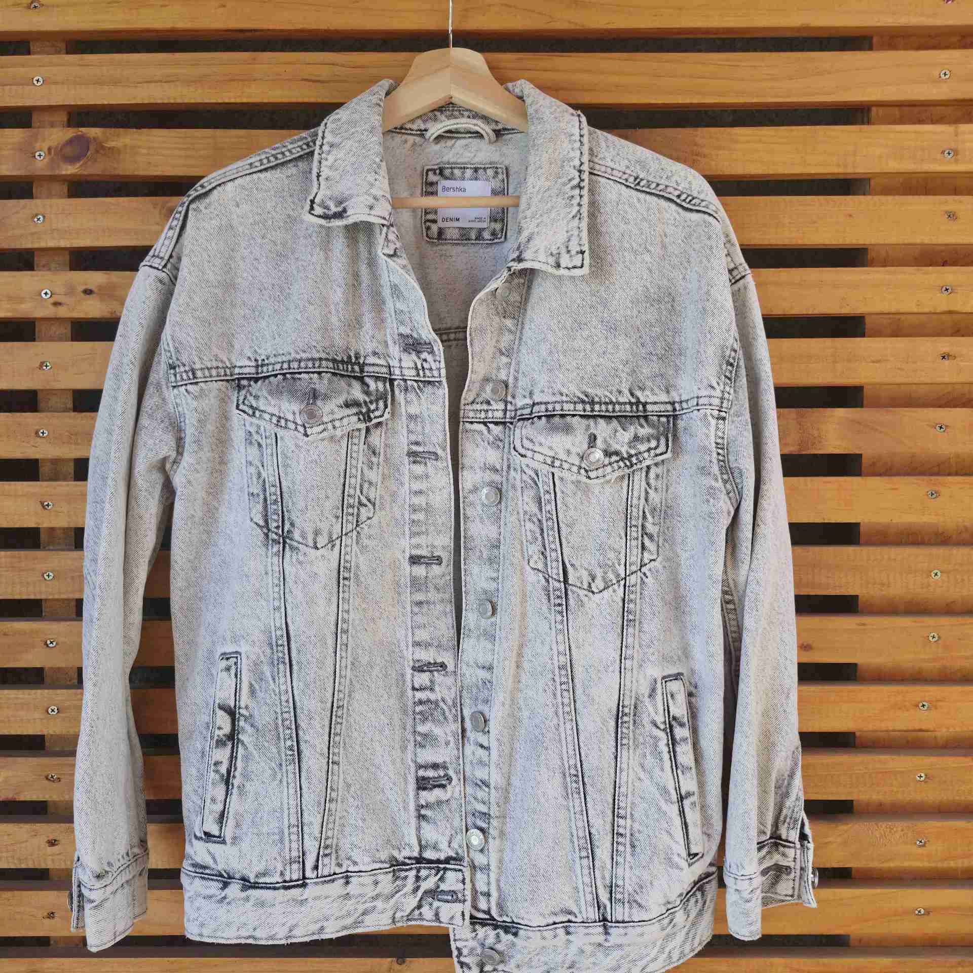 Chaqueta gris XS oversized unisex