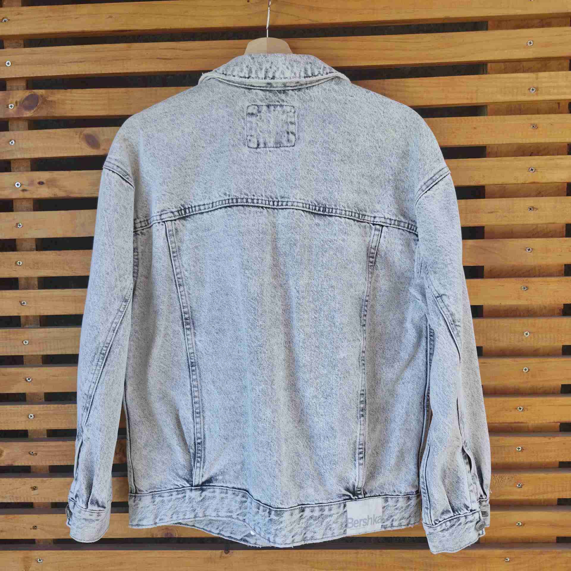 Chaqueta gris XS oversized unisex - miniatura 5