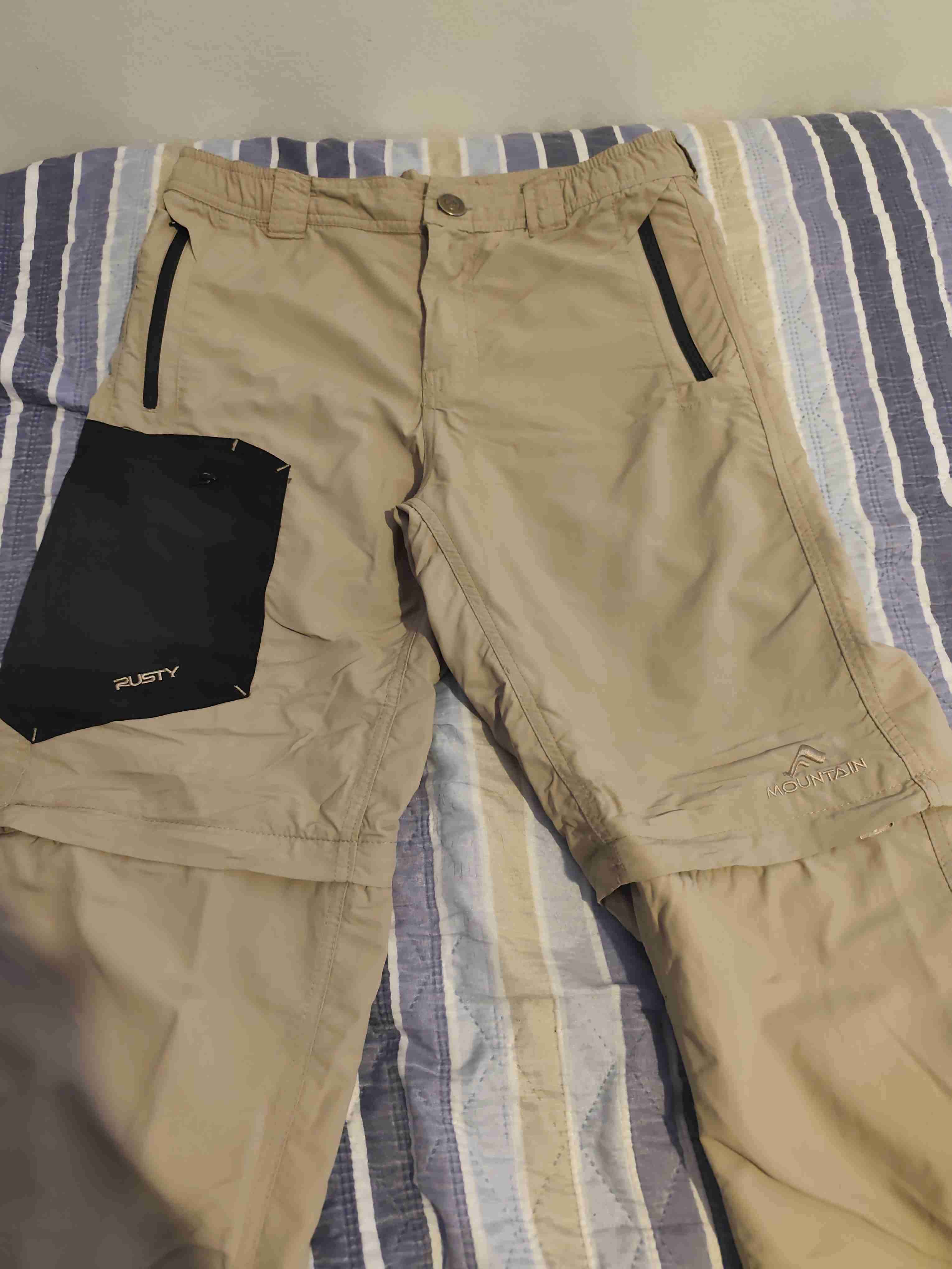 Pantalones desmontables color beige - miniatura 2