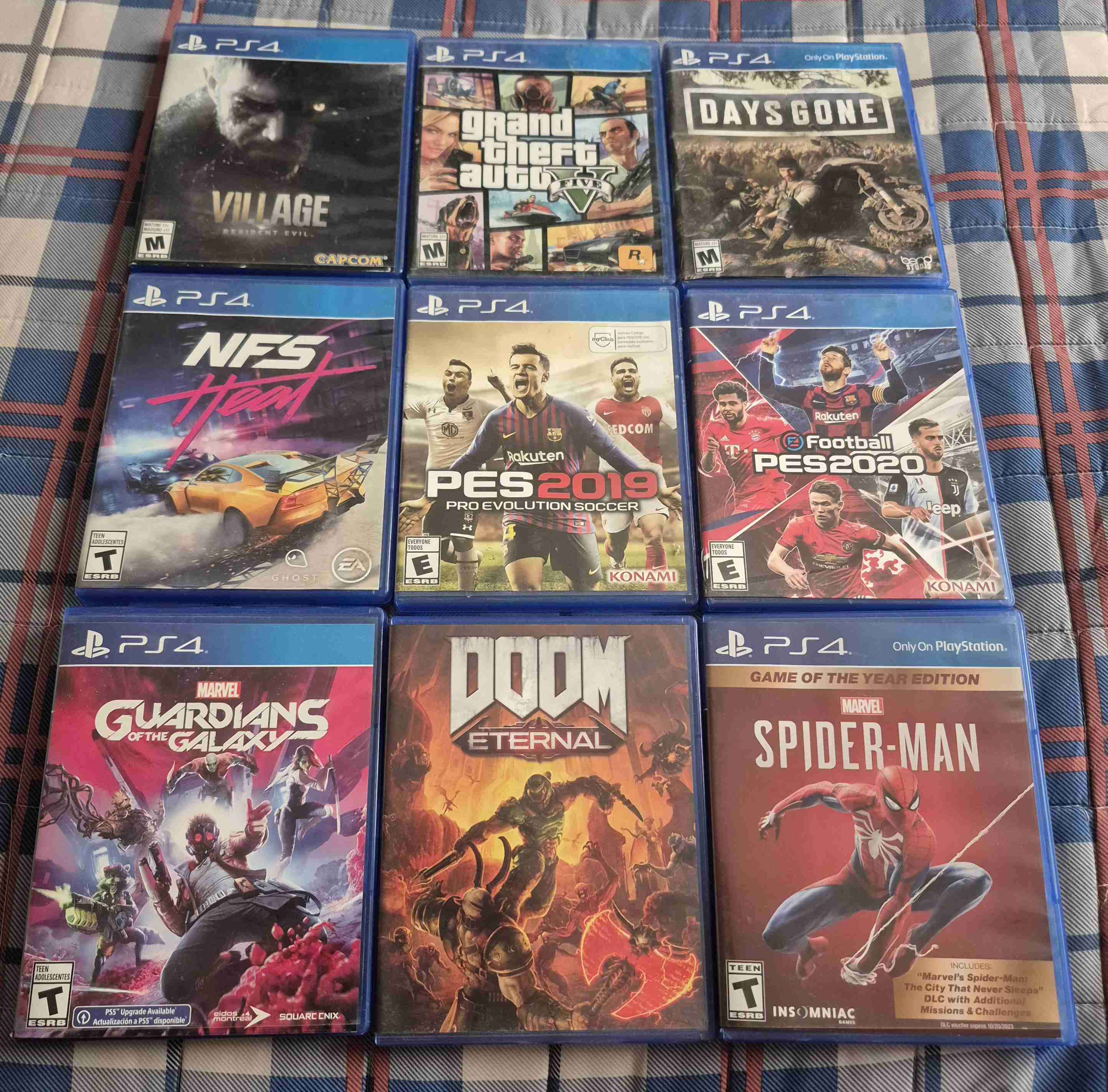 Lote de 9 juegos para PS4 - miniatura 1