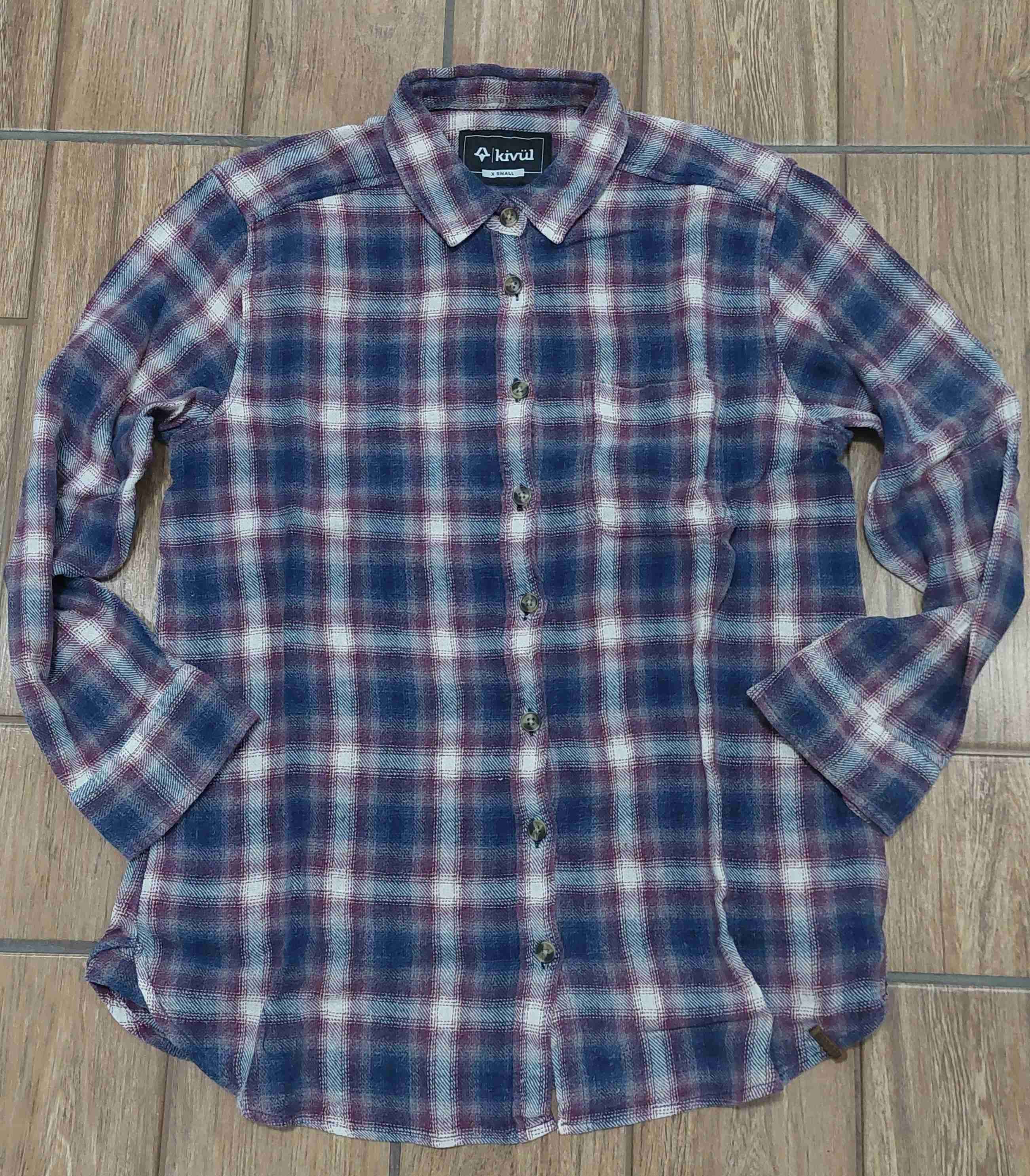 Camisa de franela a cuadros - miniatura 1