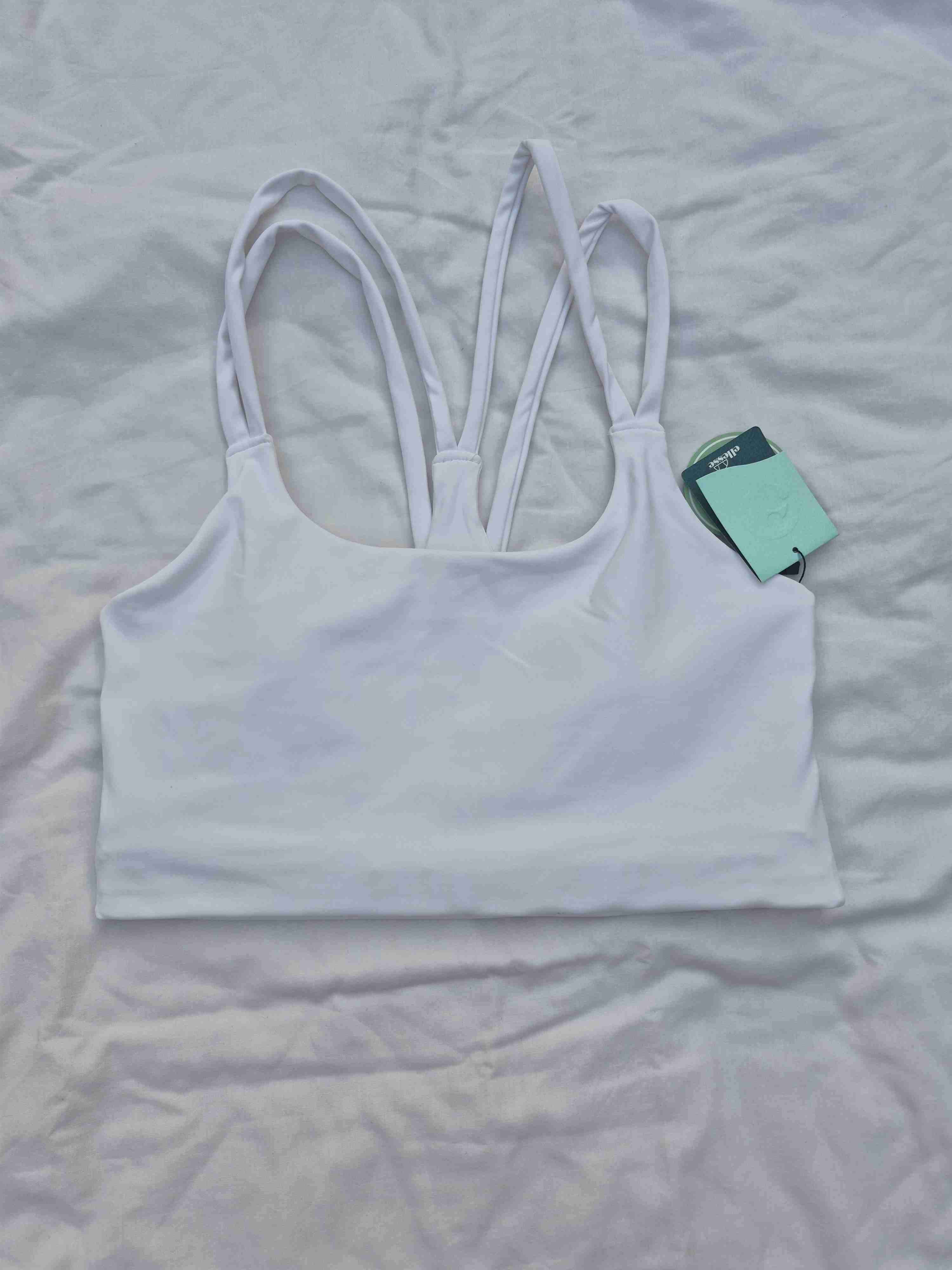 Top deportivo blanco Ellesse