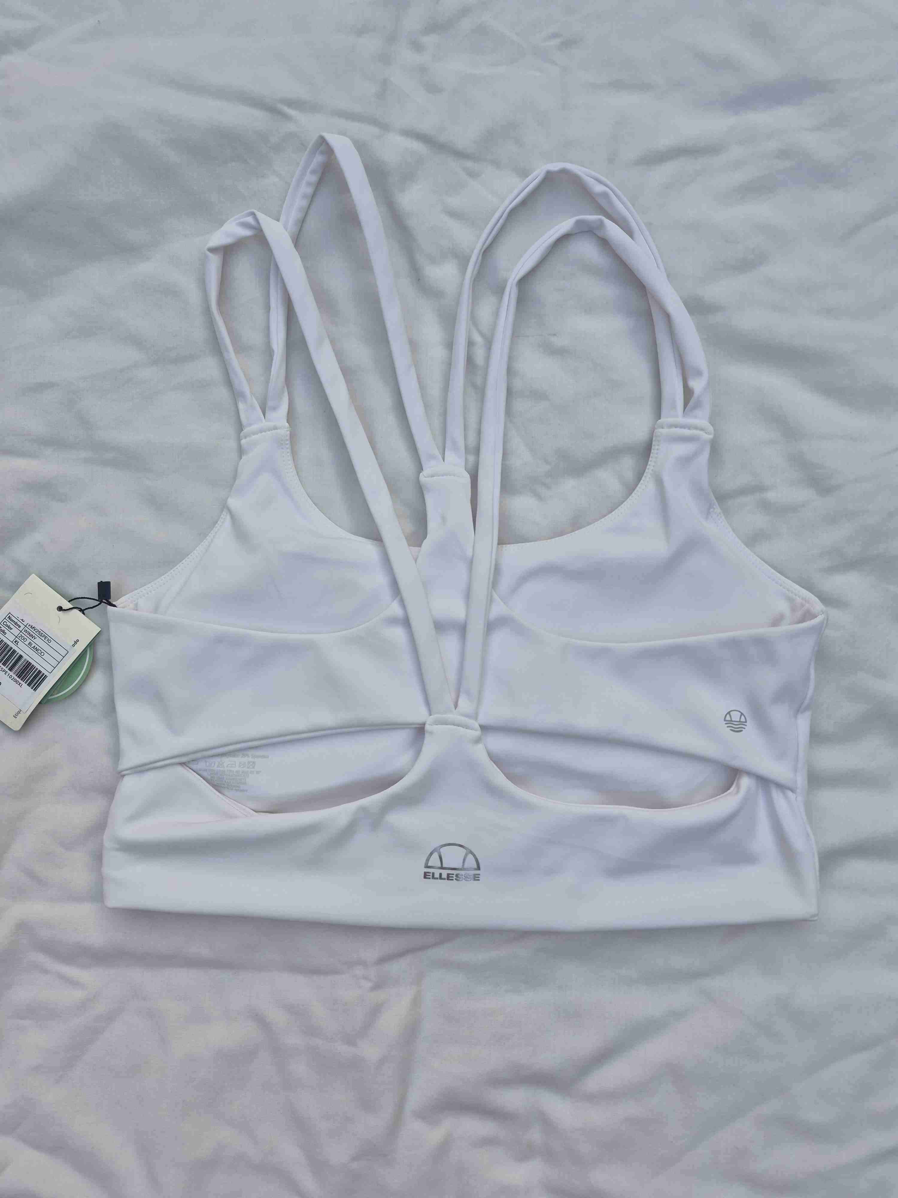 Top deportivo blanco Ellesse - miniatura 3