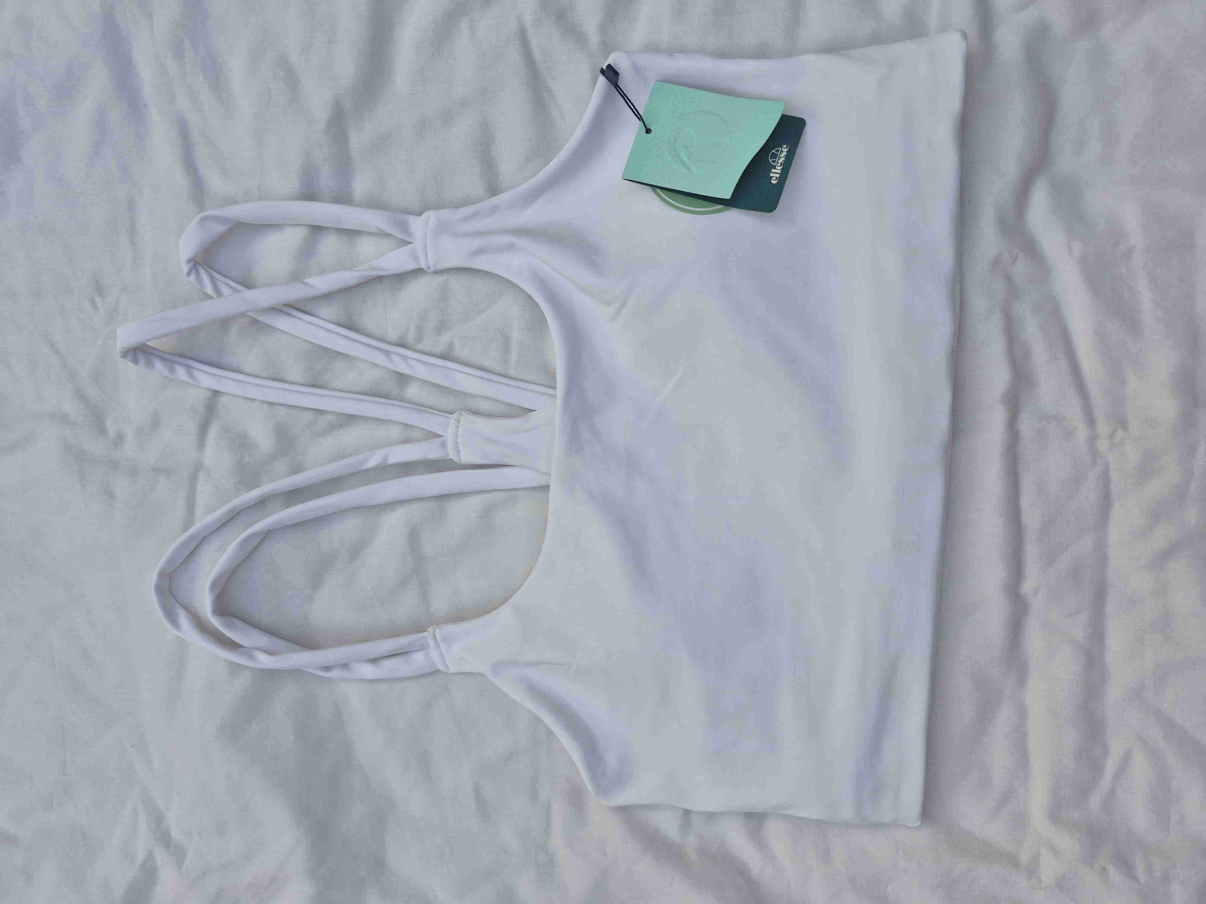 Top deportivo blanco Ellesse - miniatura 4