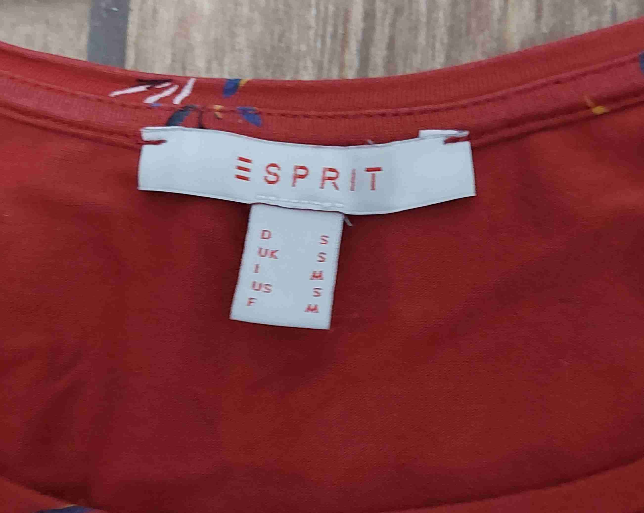 Vestido floral rojo estampado - miniatura 2