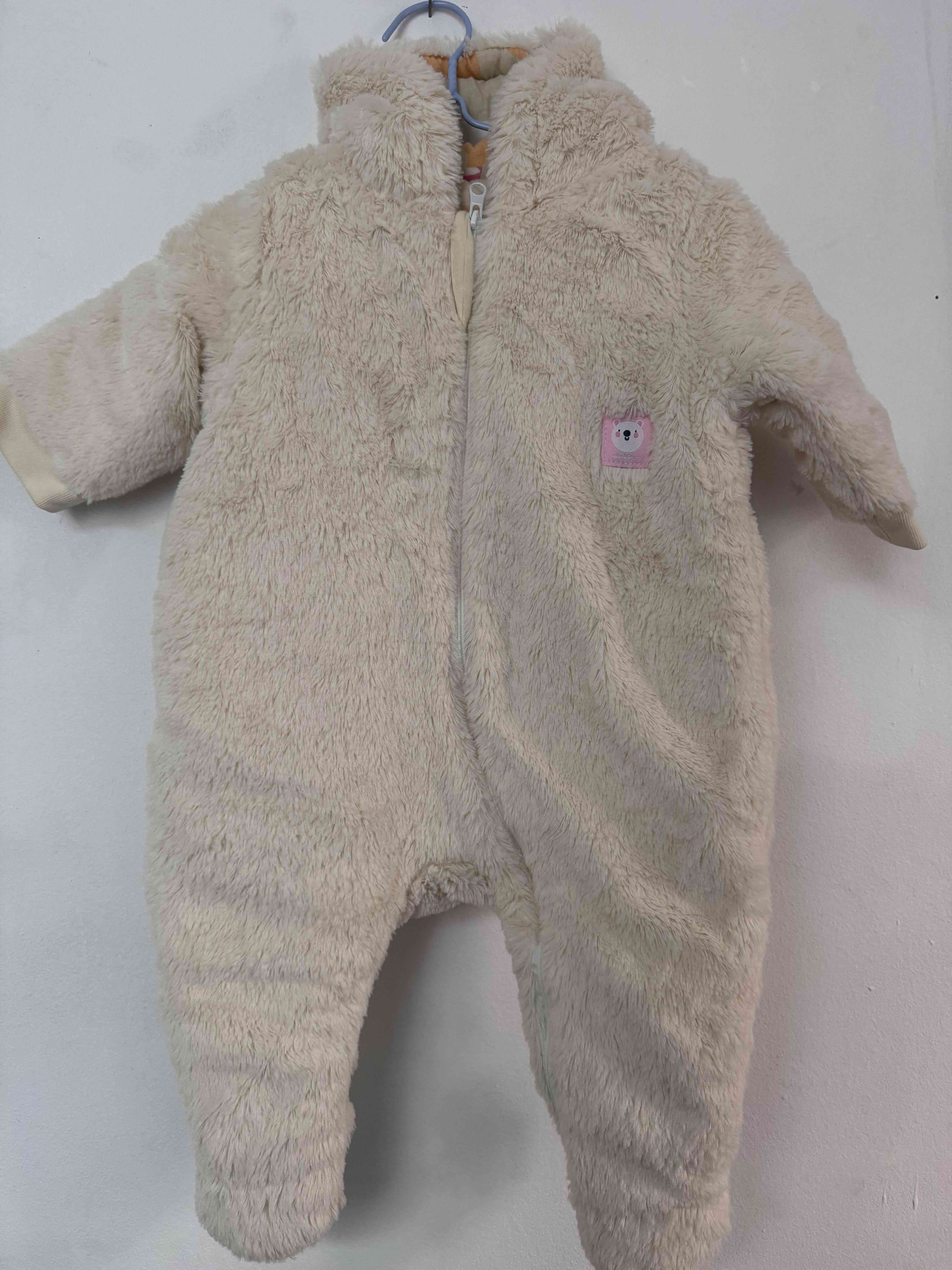 Enterito polar bebé beige