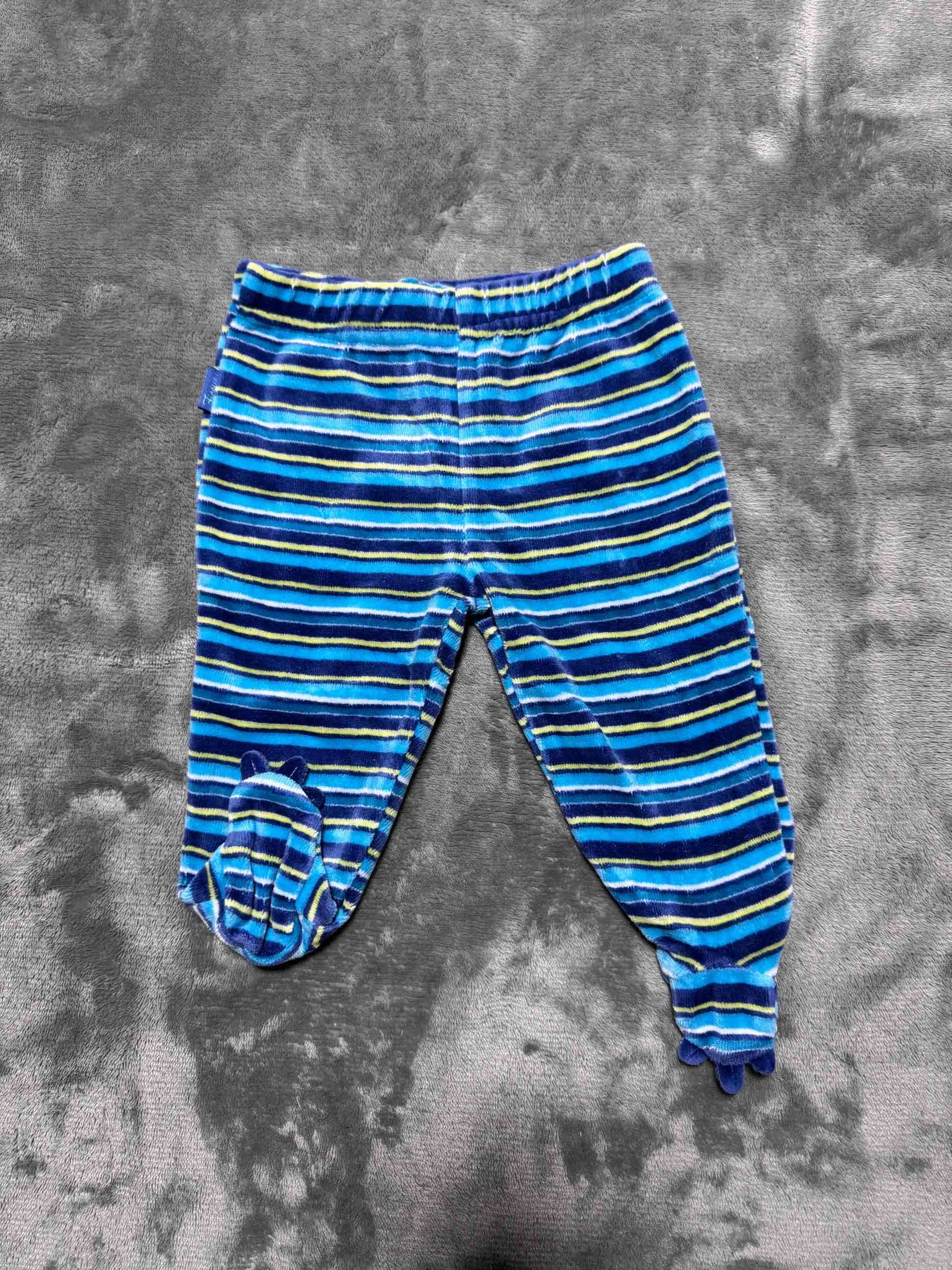 Pijama bebé polar azul - miniatura 3