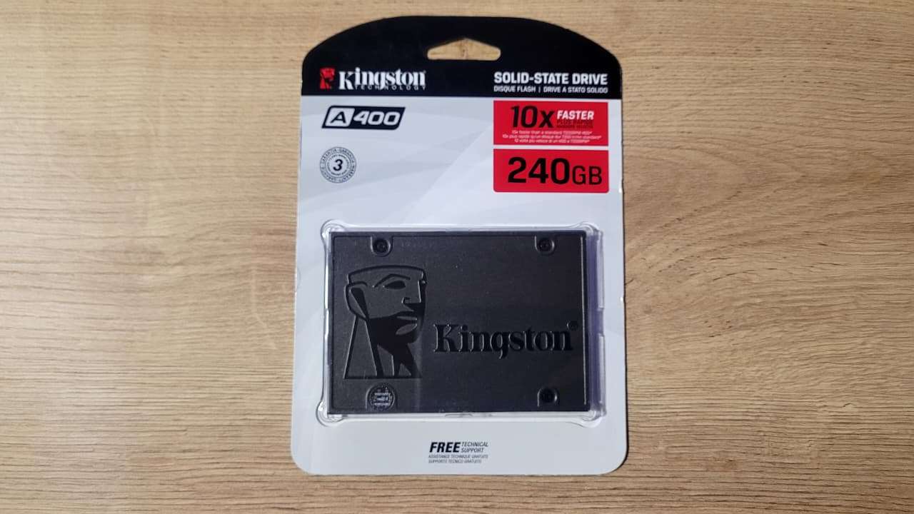 Disco SSD Kingston - 240GB Sata3 2.5" A400 Nuevo