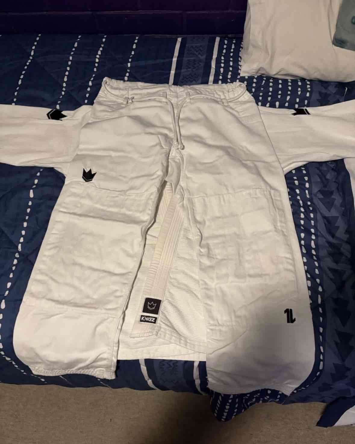 Gi Jiu Jitsu Blanco Kingz One A1L‼️ - miniatura 5