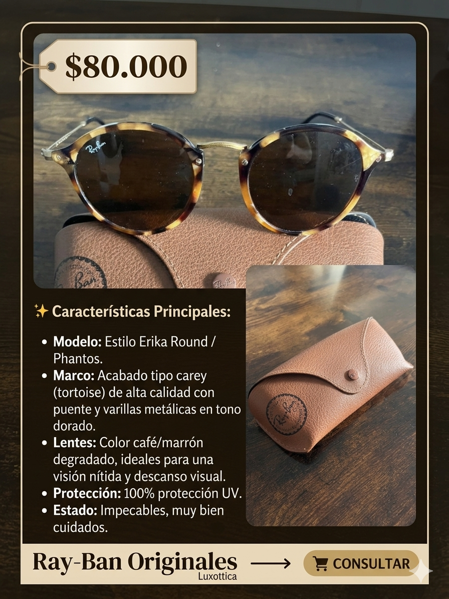 Gafas de sol Ray-Ban tortuga Originals