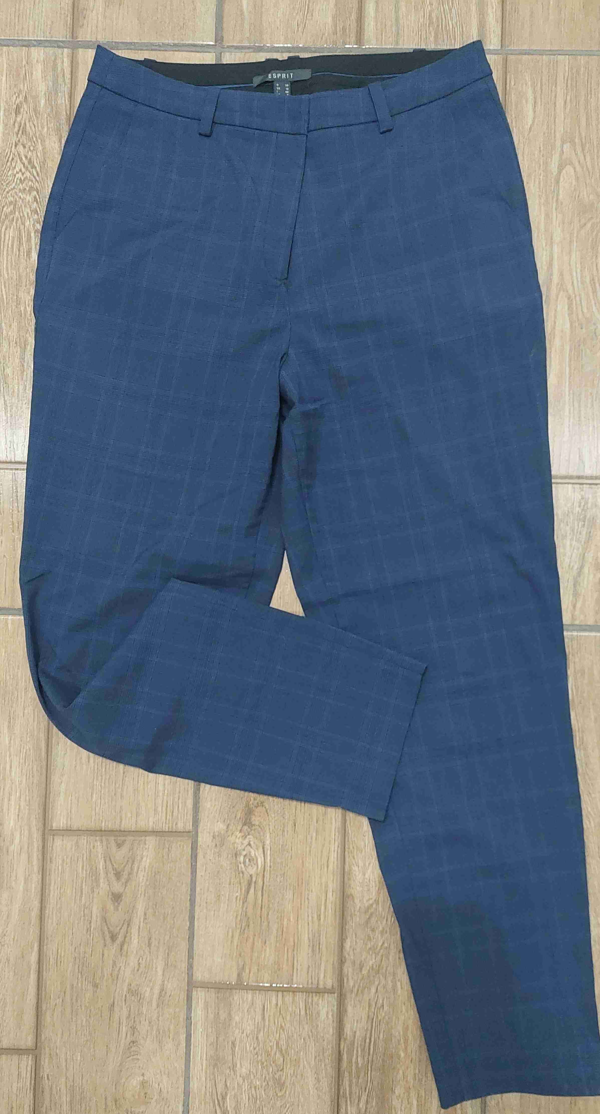 Pantalones de vestir azul Esprit - miniatura 1