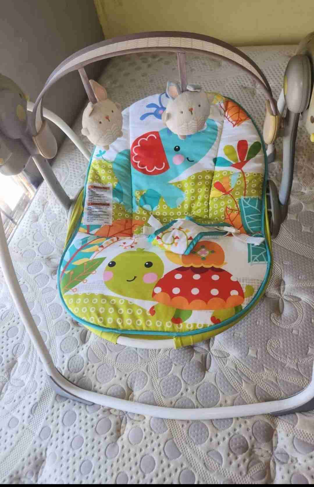 Columpio para bebé colorido - miniatura 1