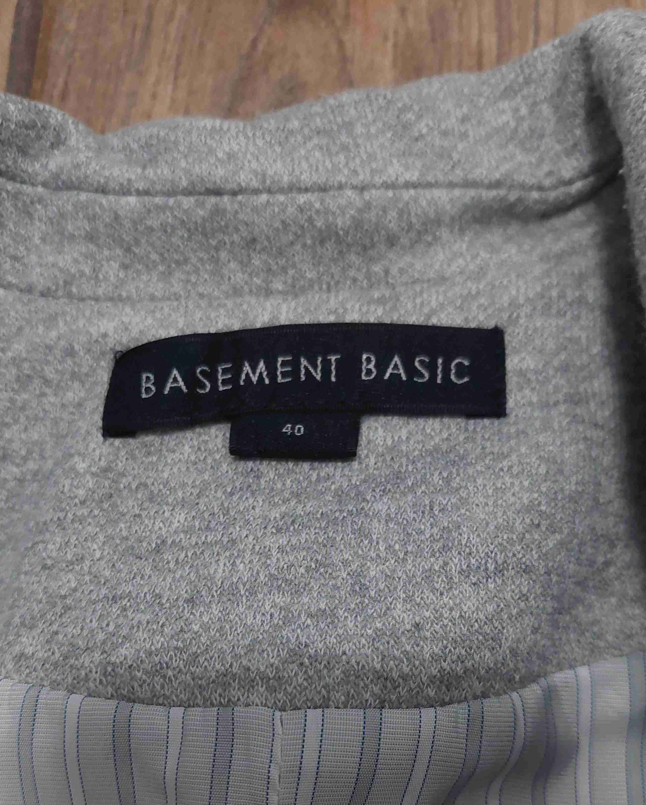 Blazer gris Basement Basic - miniatura 2