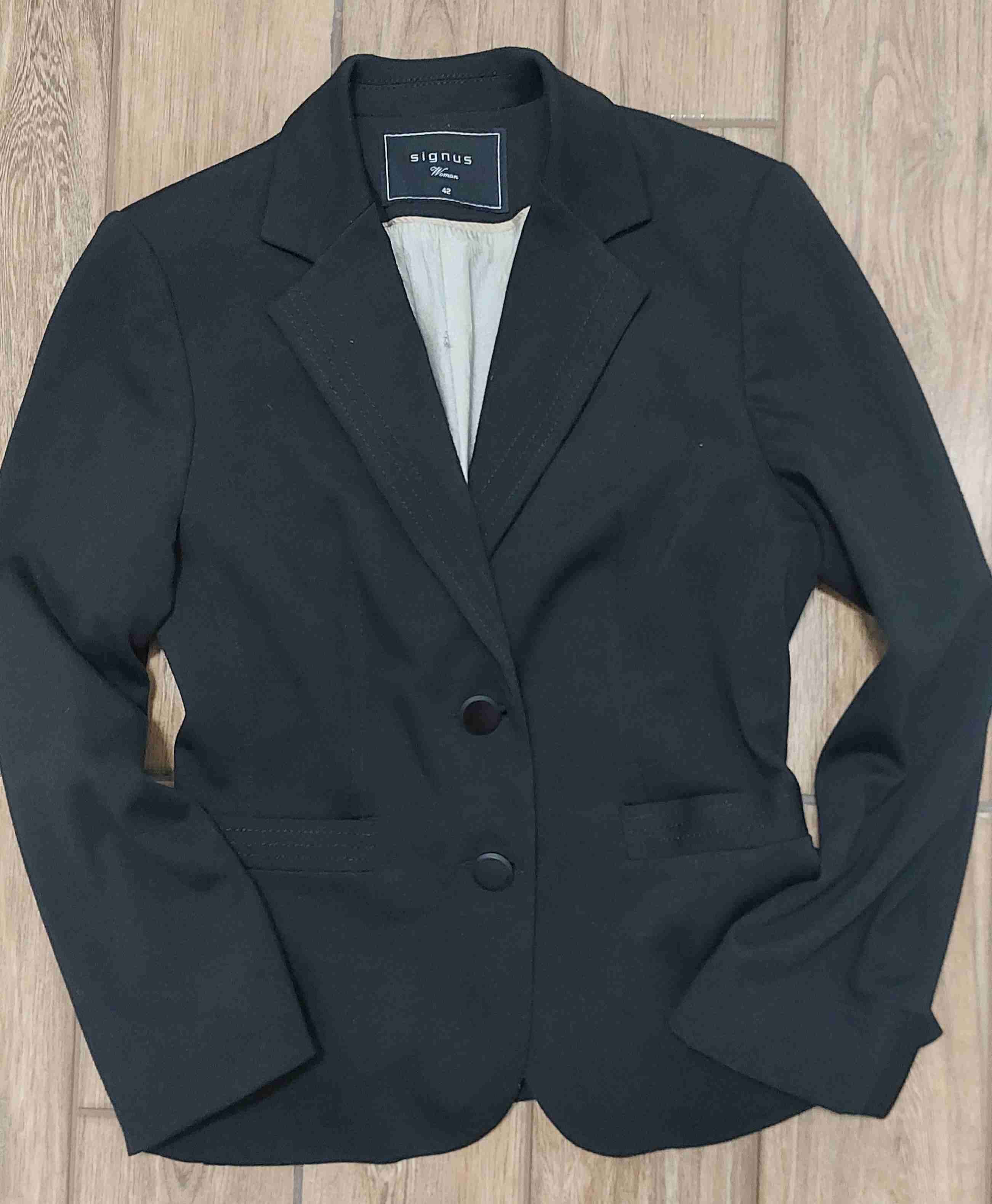 Blazer negro Signus mujer - miniatura 1