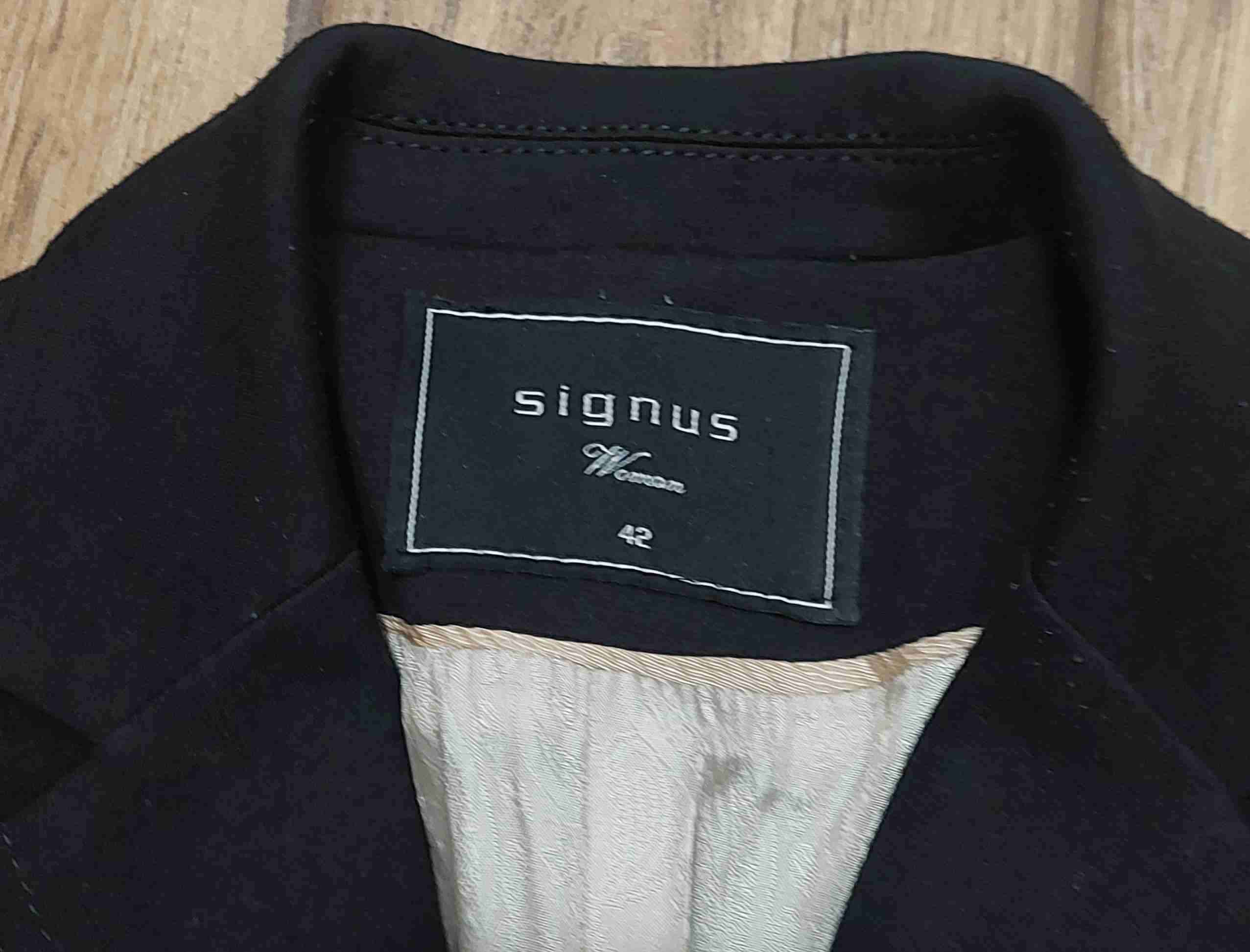 Blazer negro Signus mujer - miniatura 2