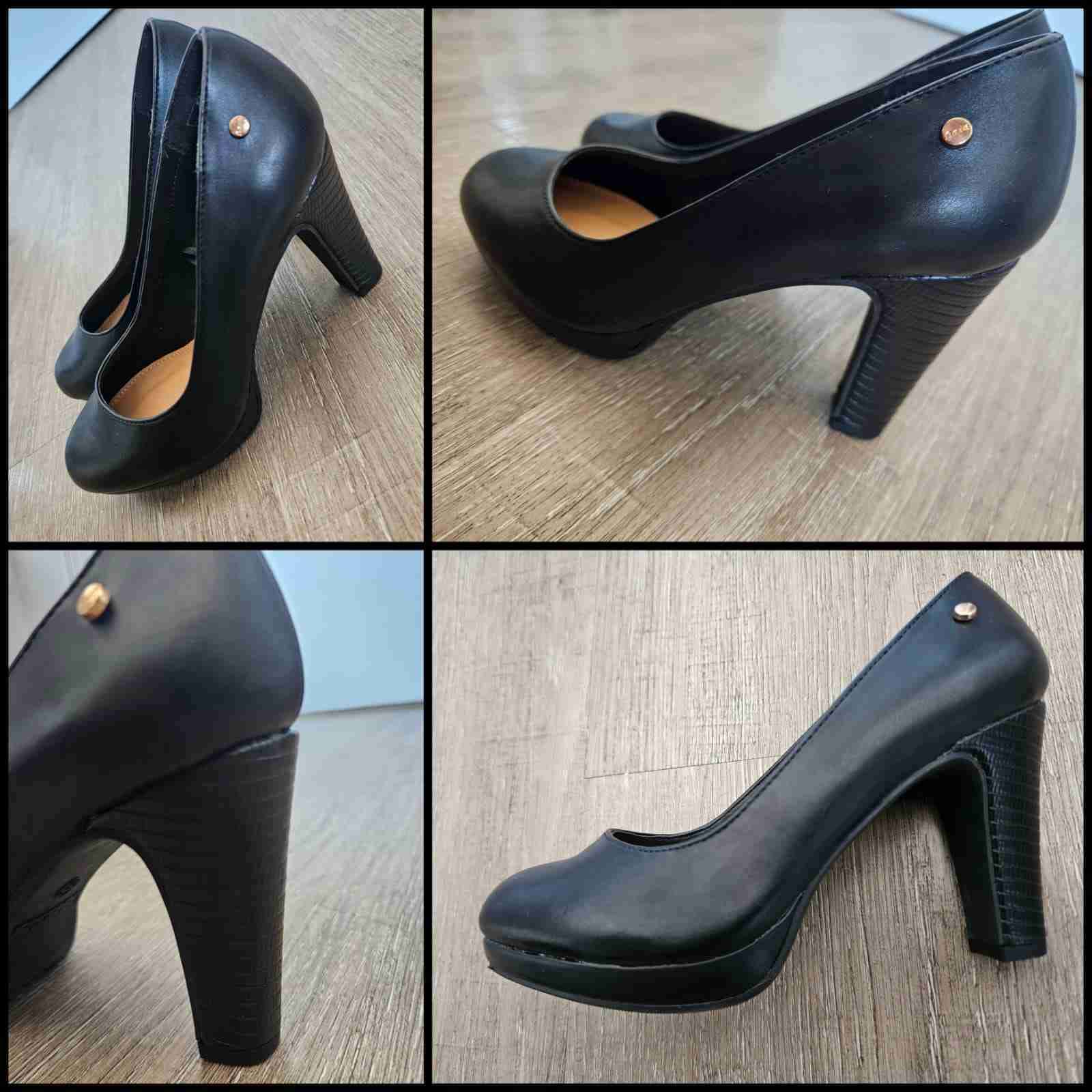 Zapatos de taco alto negros - miniatura 2